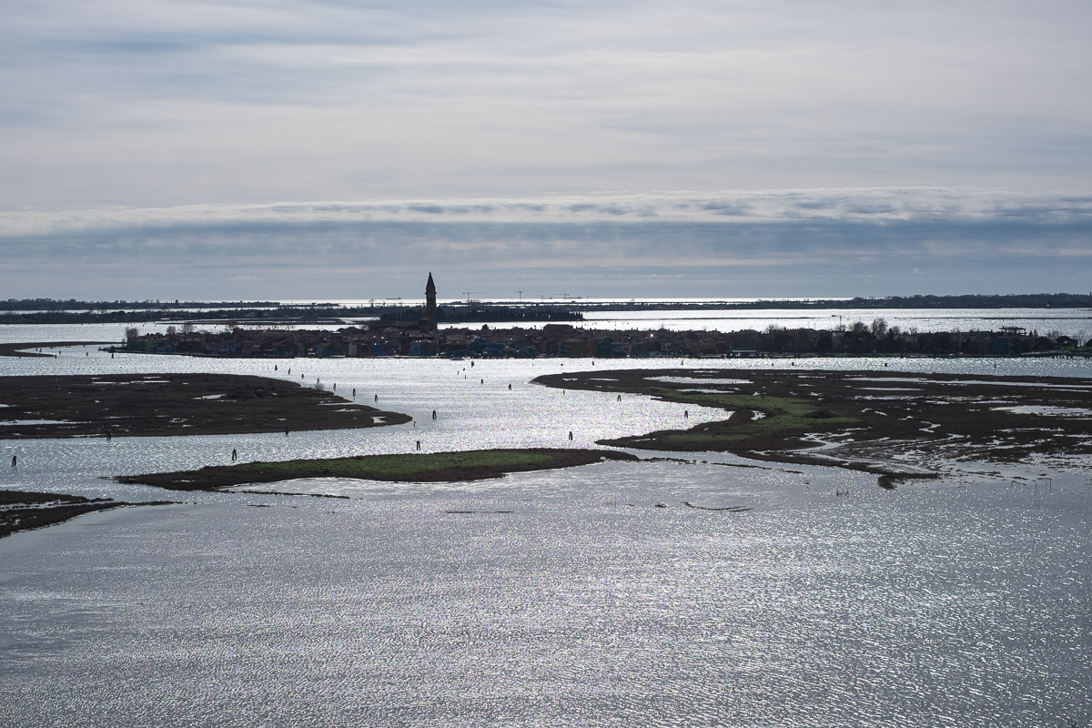 Lagunenlandschaft - hier mit Blick auf Burano