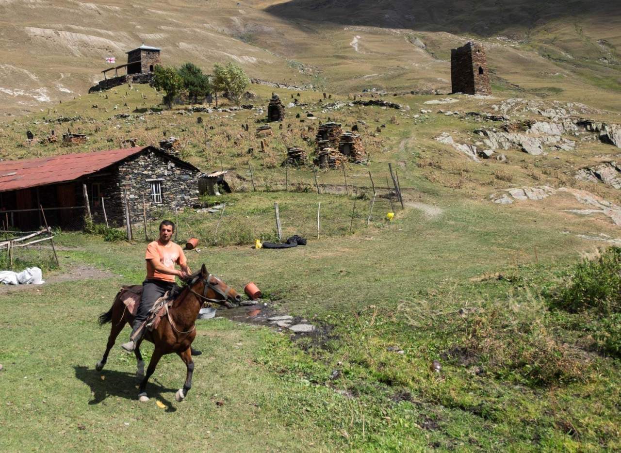 Der reitende Bote hatte es eilig