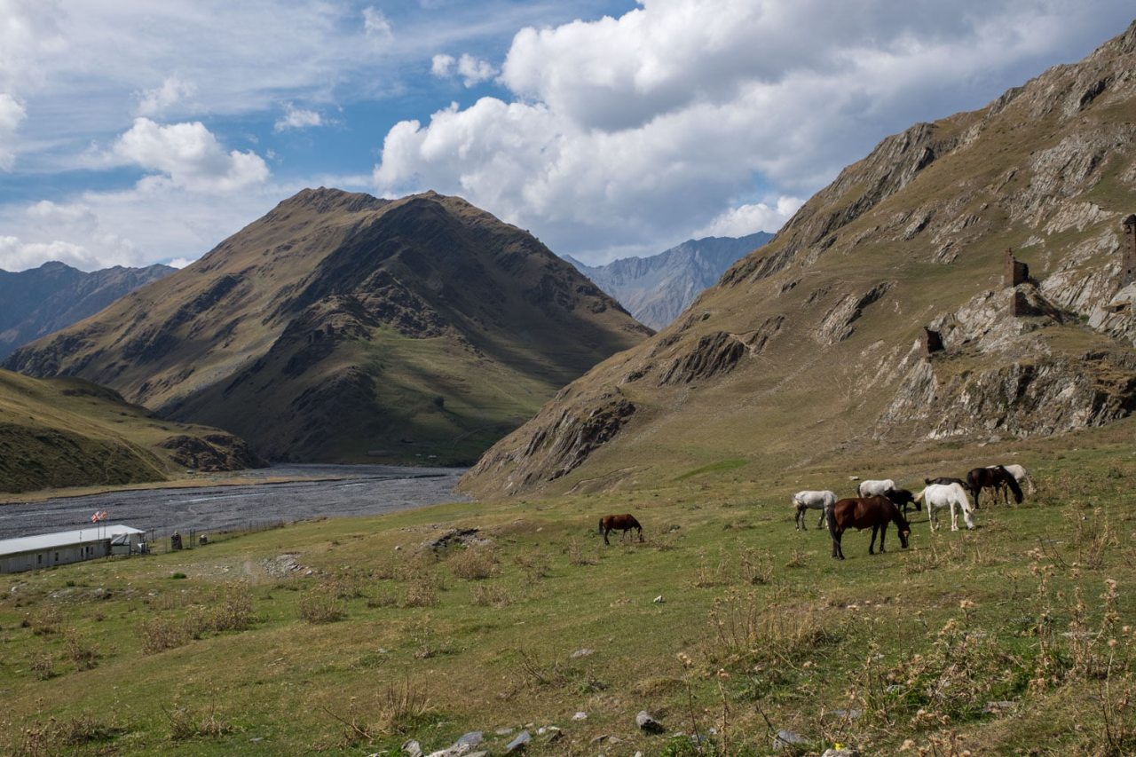 Die Grenzstation von Girevi