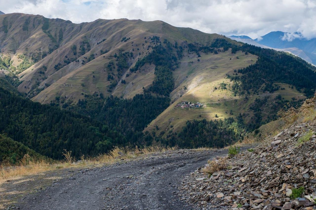 und plötzlich ein Dorf wo man es nicht erwartet.