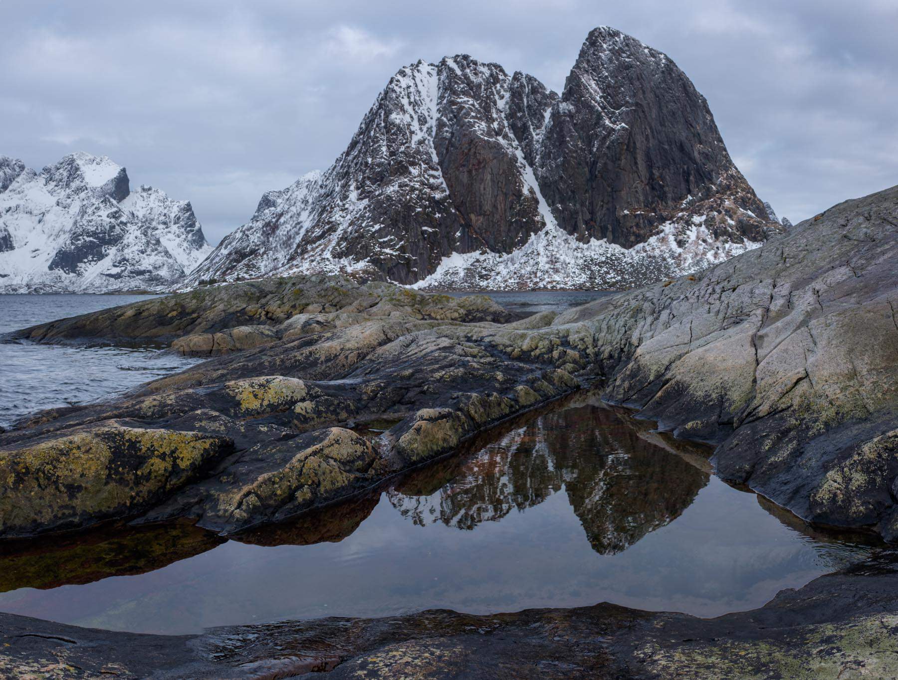 Hamnøy aus untypischer Perspektive