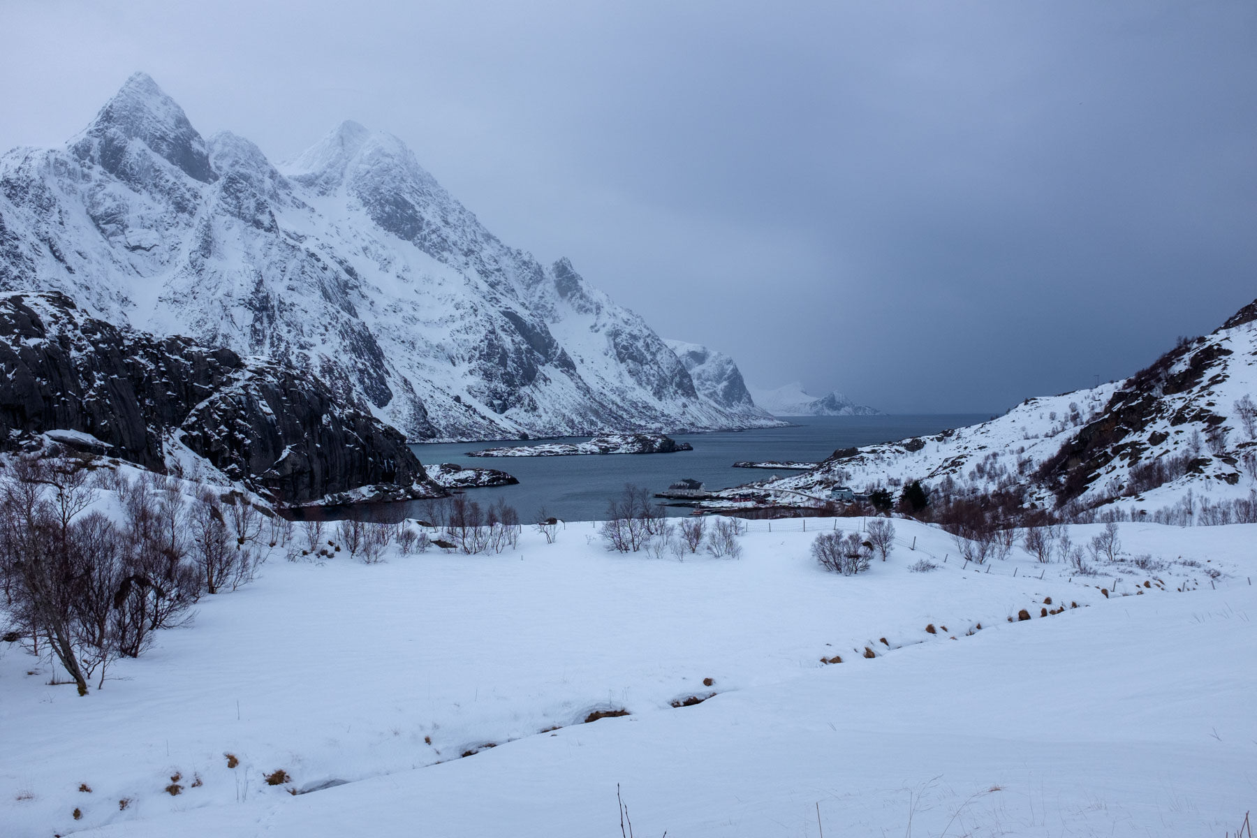 Auf dem Weg nach Unstad