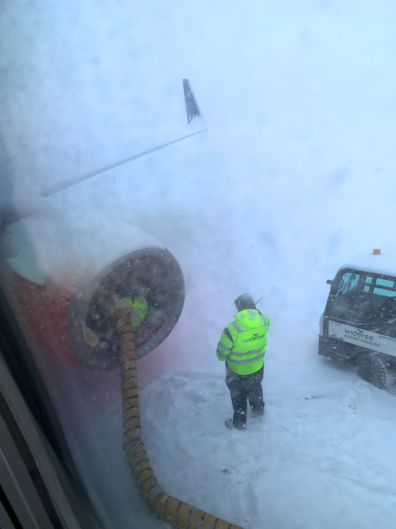 Triebwerke warm halten