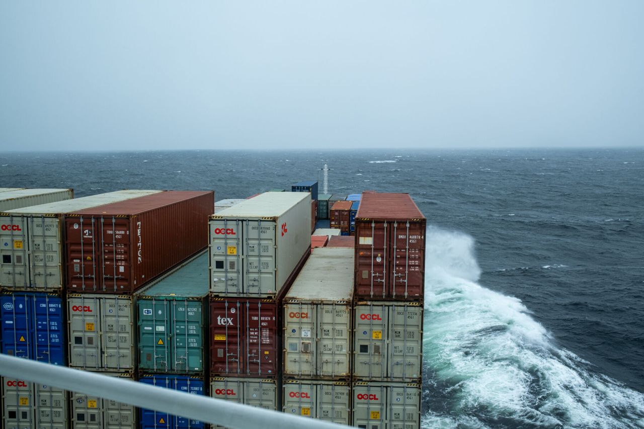04-2024 (1)  Mit dem Containerschiff über die&nbsp;Ostsee