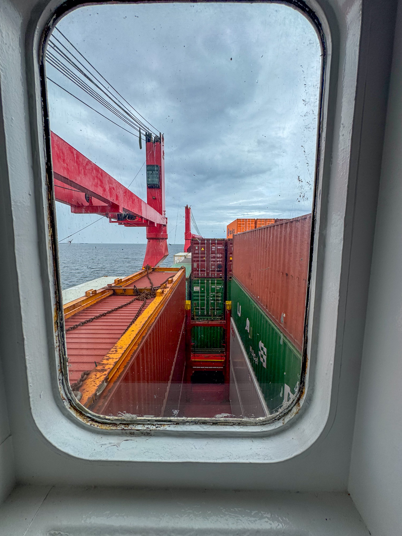 Freier Blick aus der Kammer nach vorn