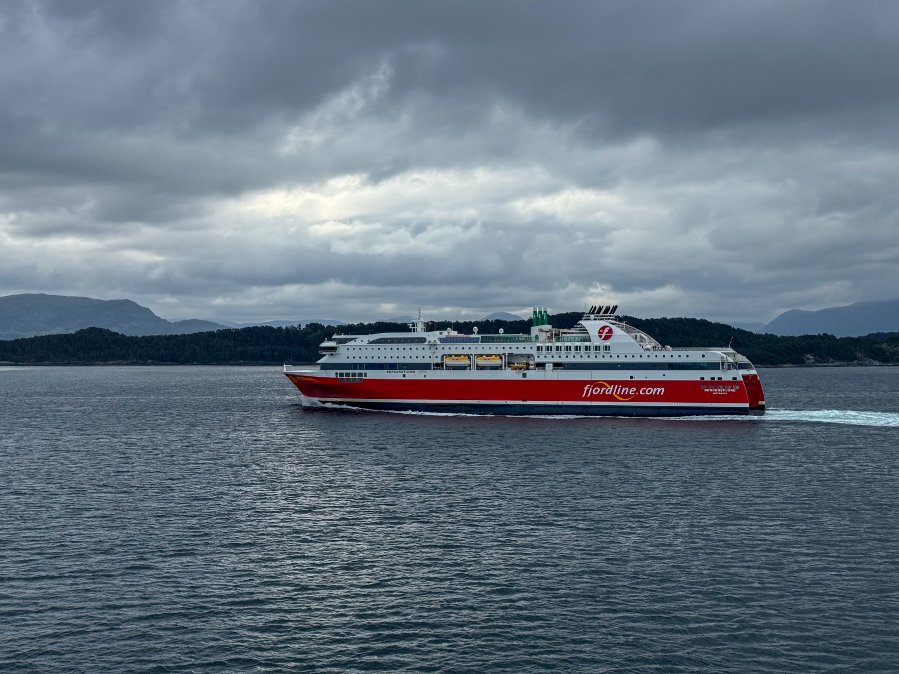 Fähre Hirtshals -Stavanger -Bergen