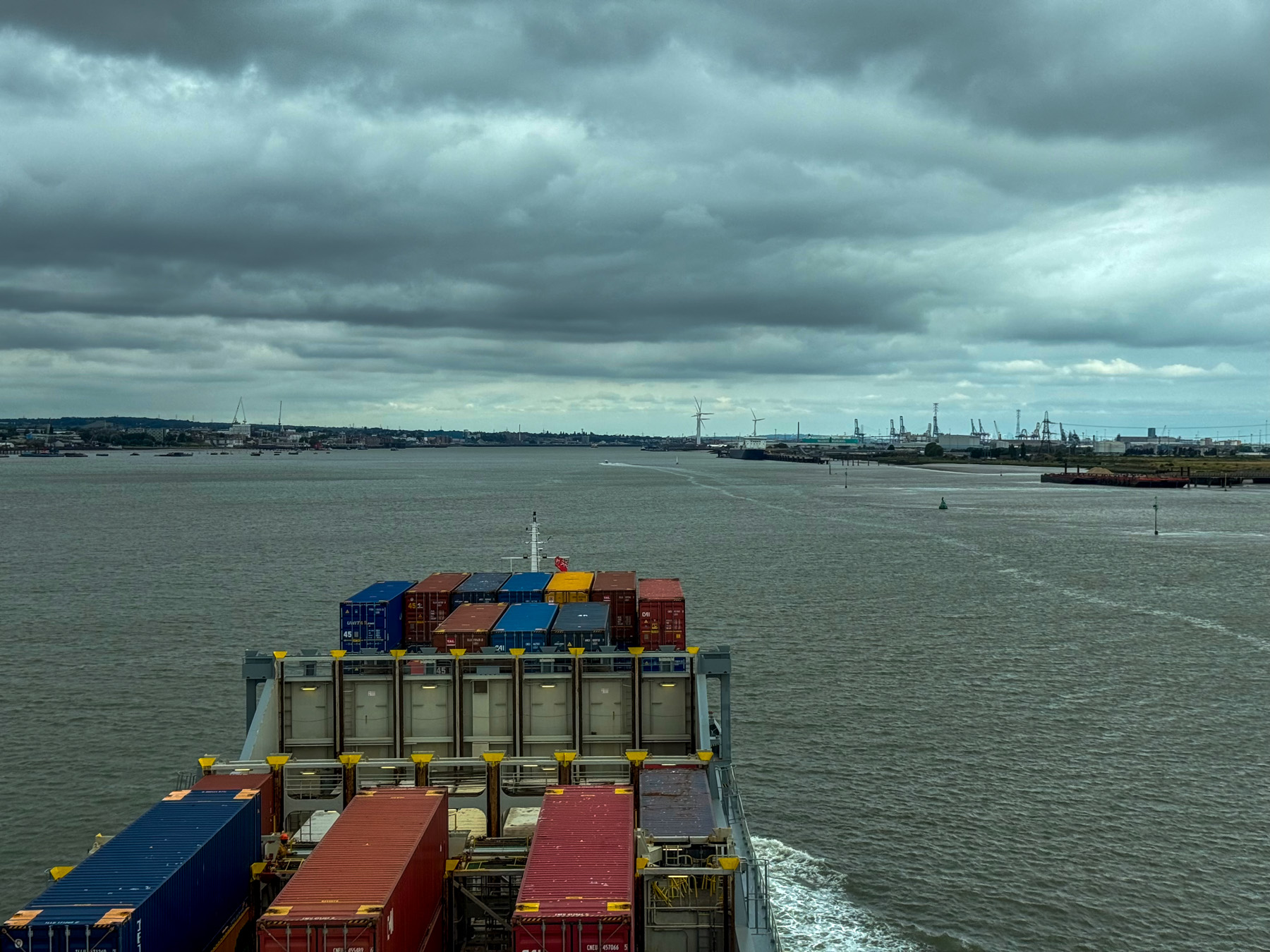 Tilbury in Sicht