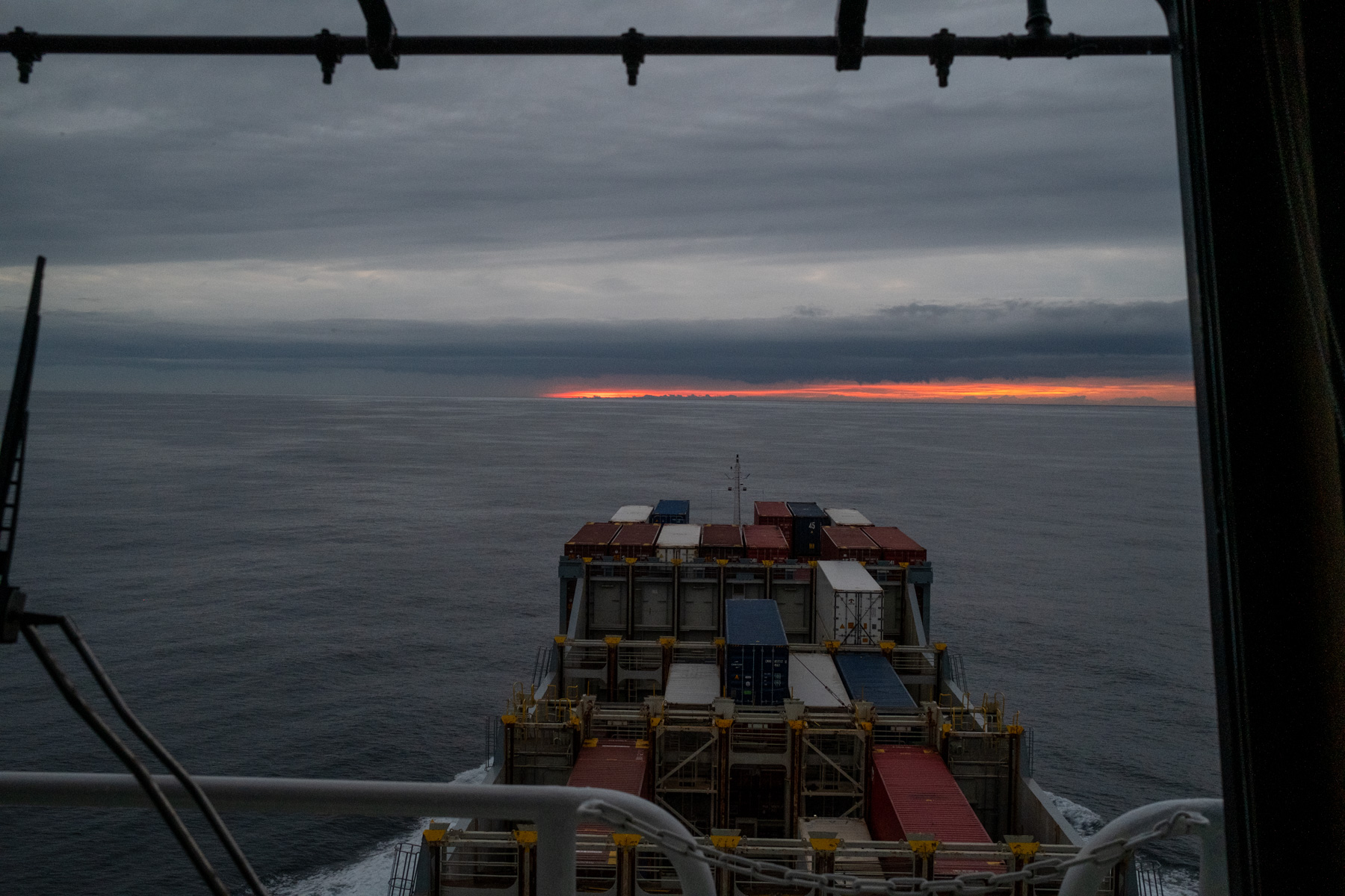 ein wenig Sonnenuntergang