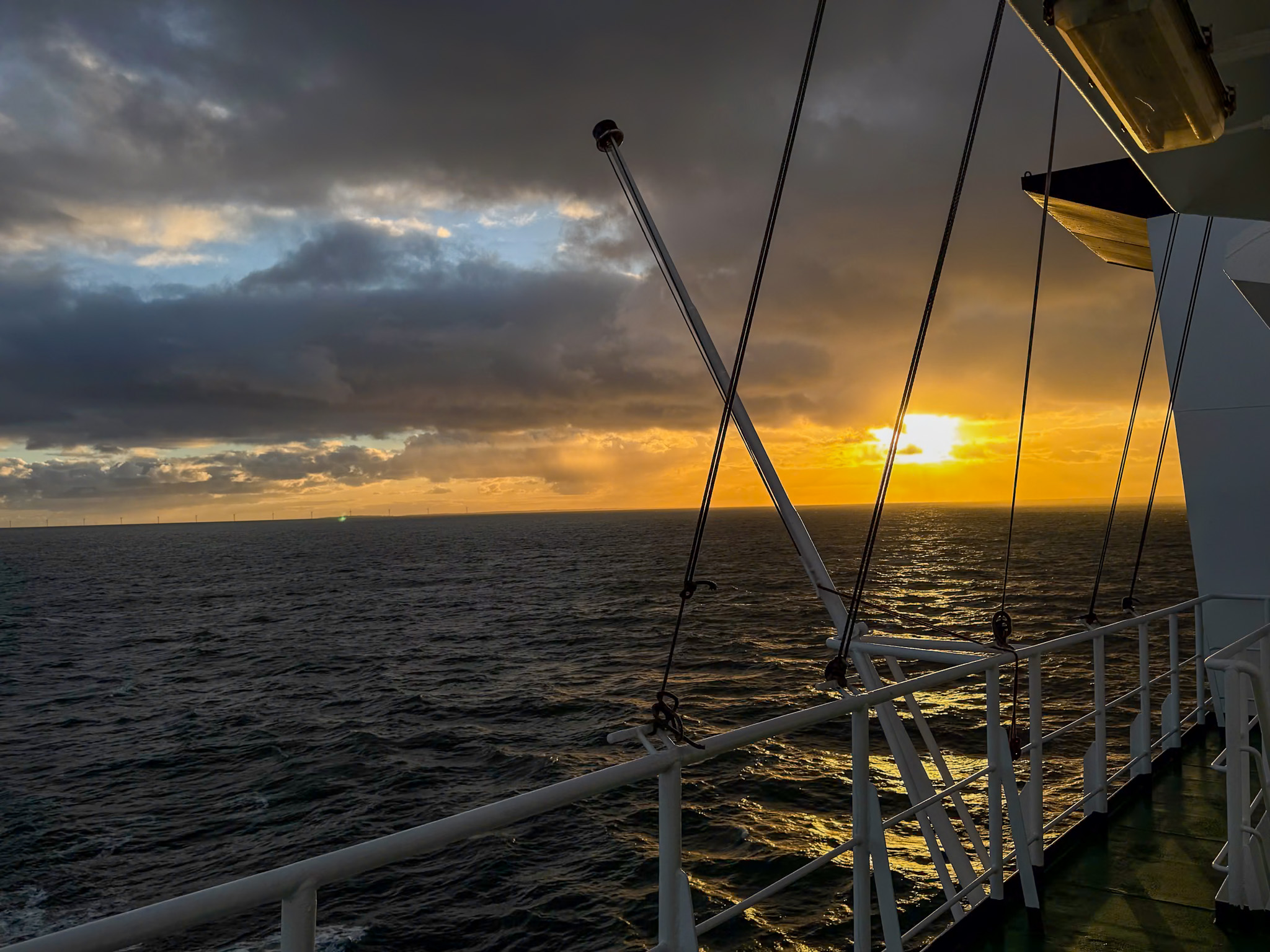 Sonnenaufgang über der Nordsee