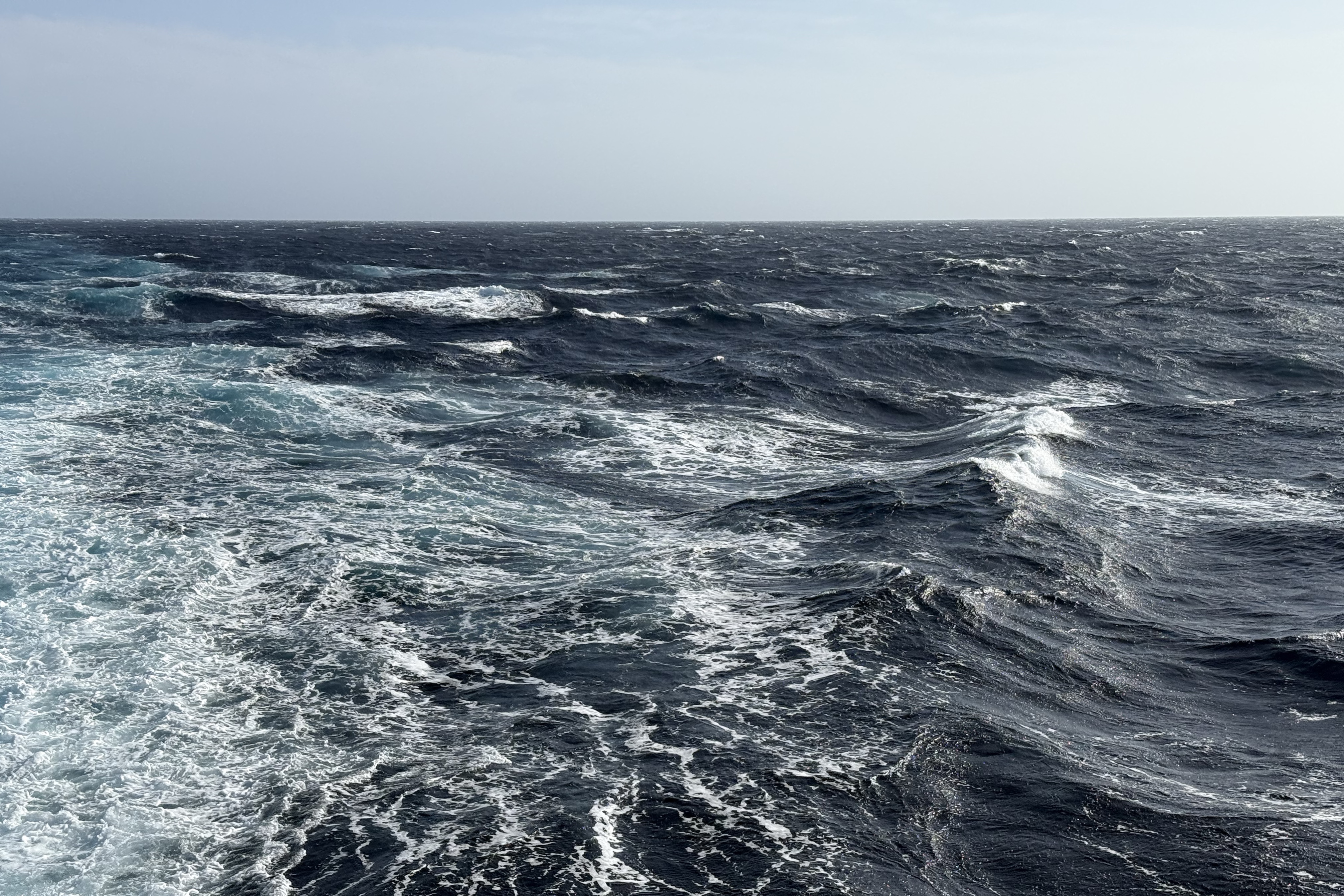 unterwegs auf dem Atlantik