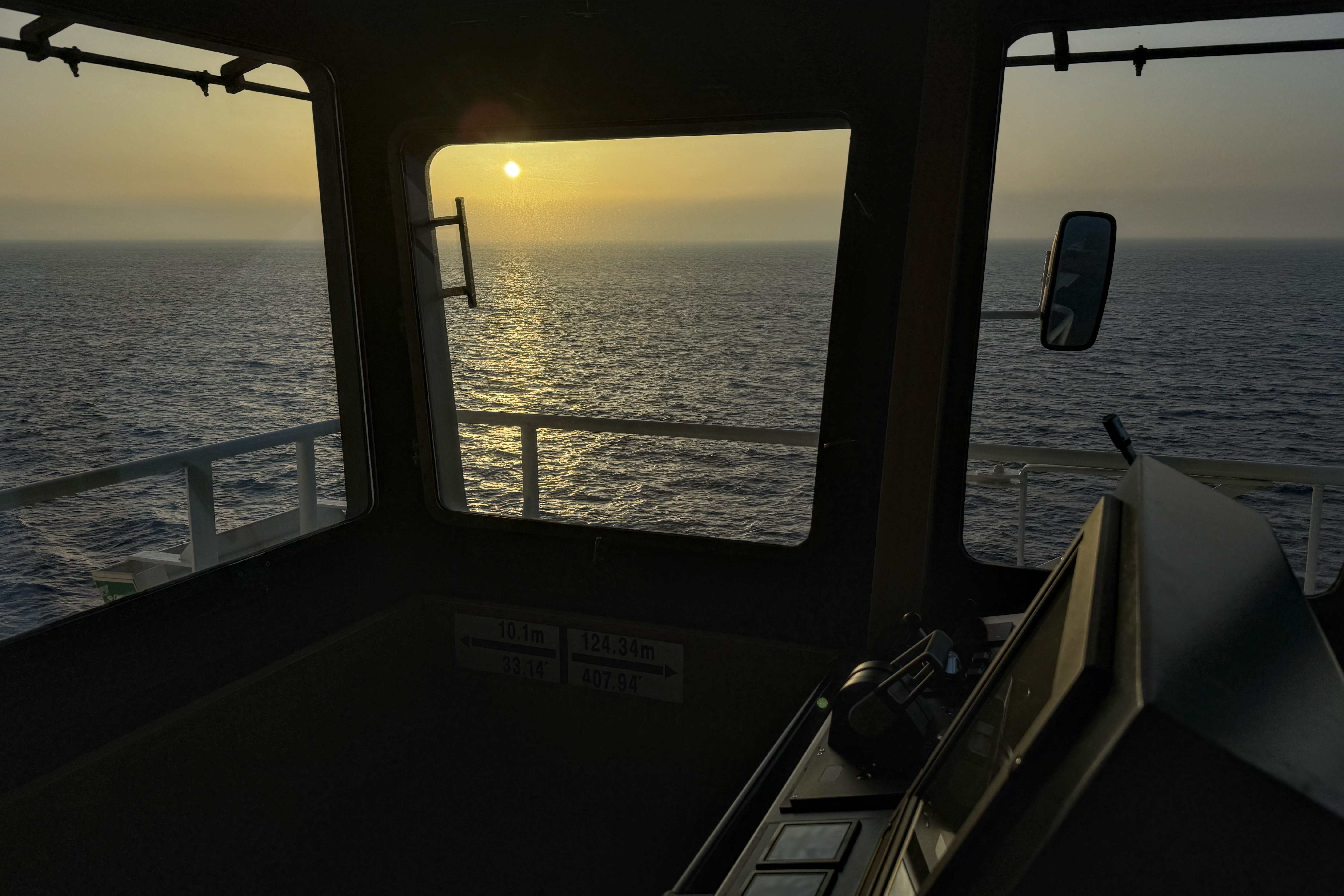 unterwegs auf dem Atlantik