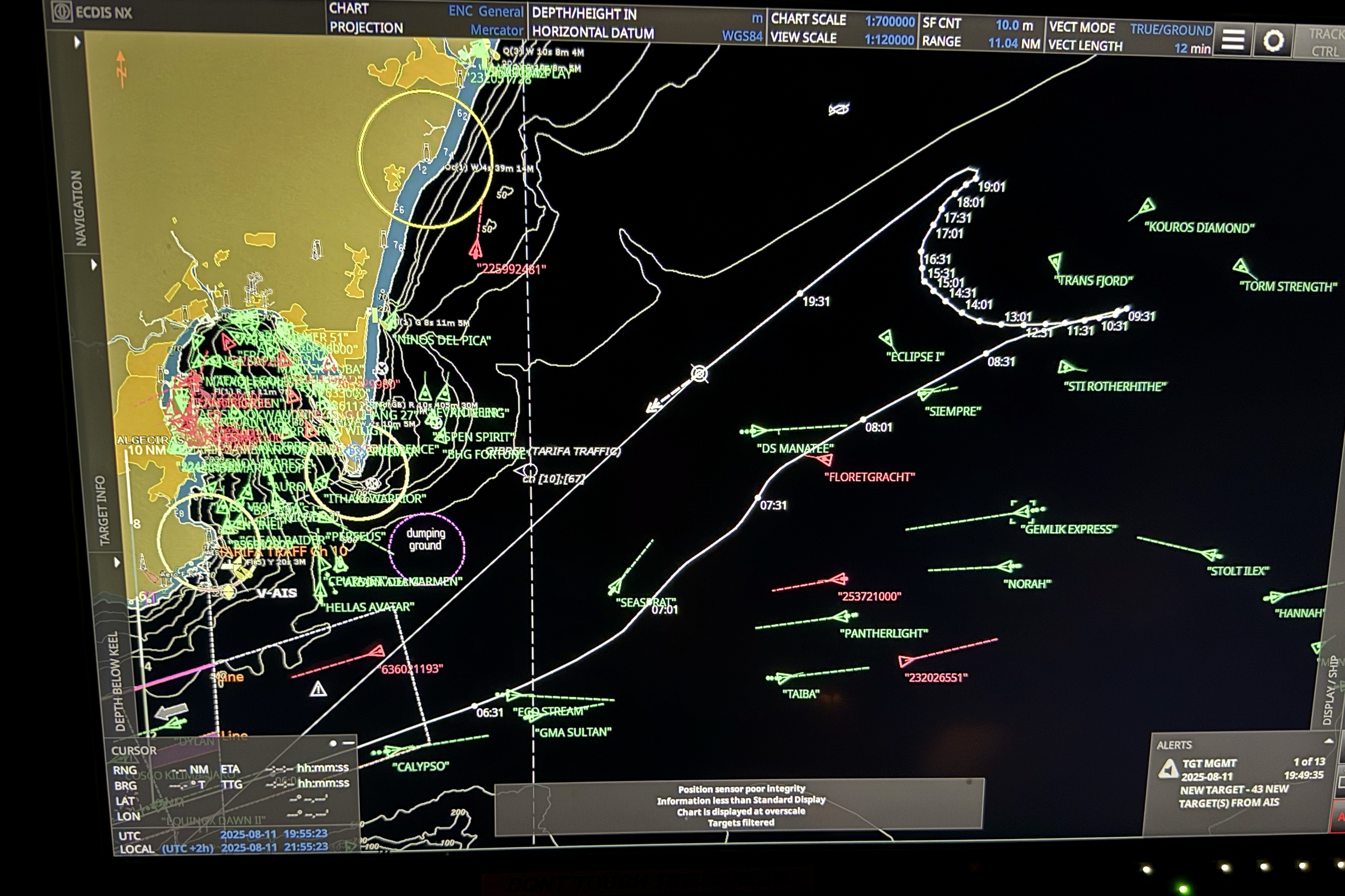 Unsere Drift im Mittelmeer