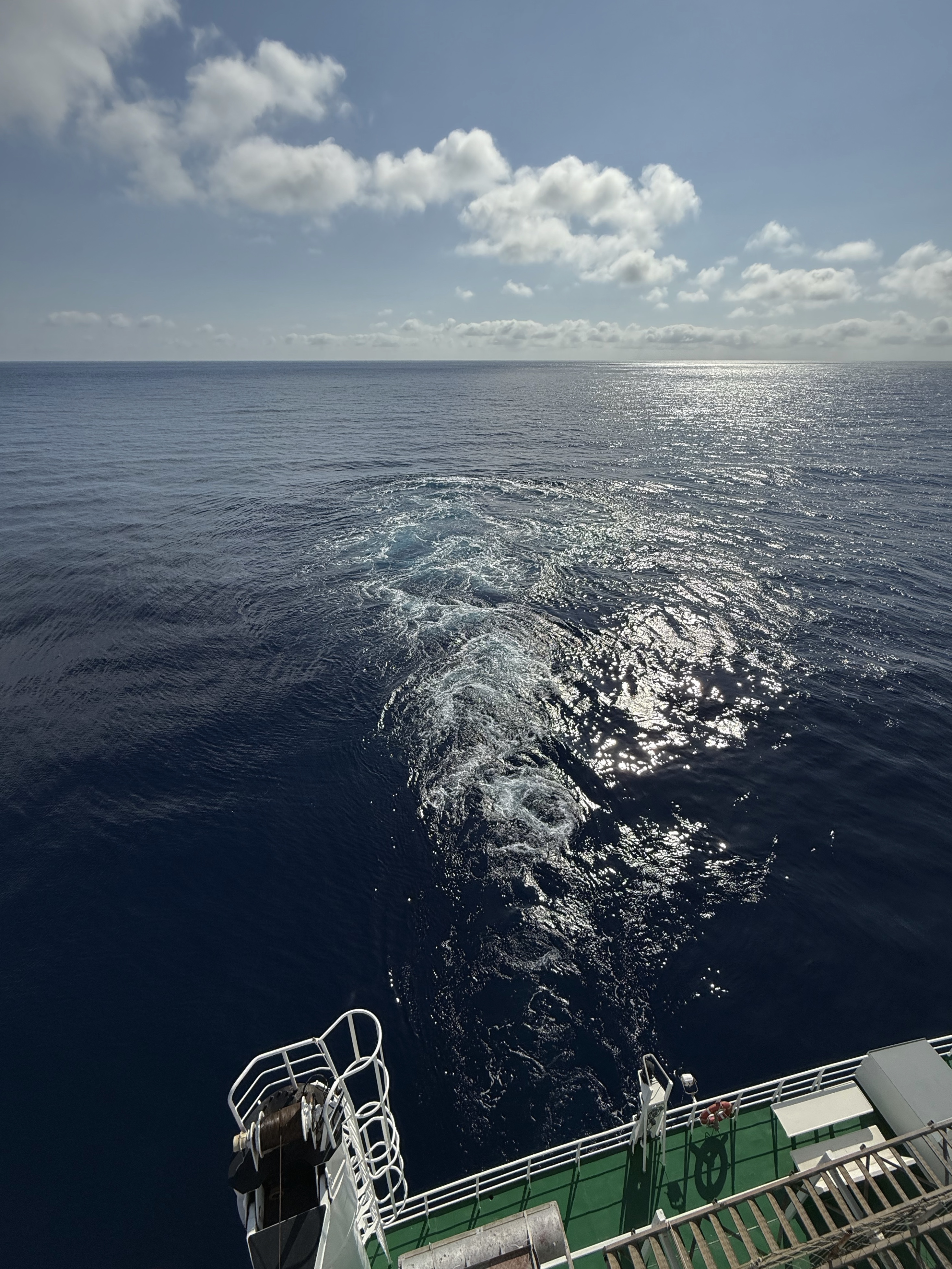 mitten in der Biscaya