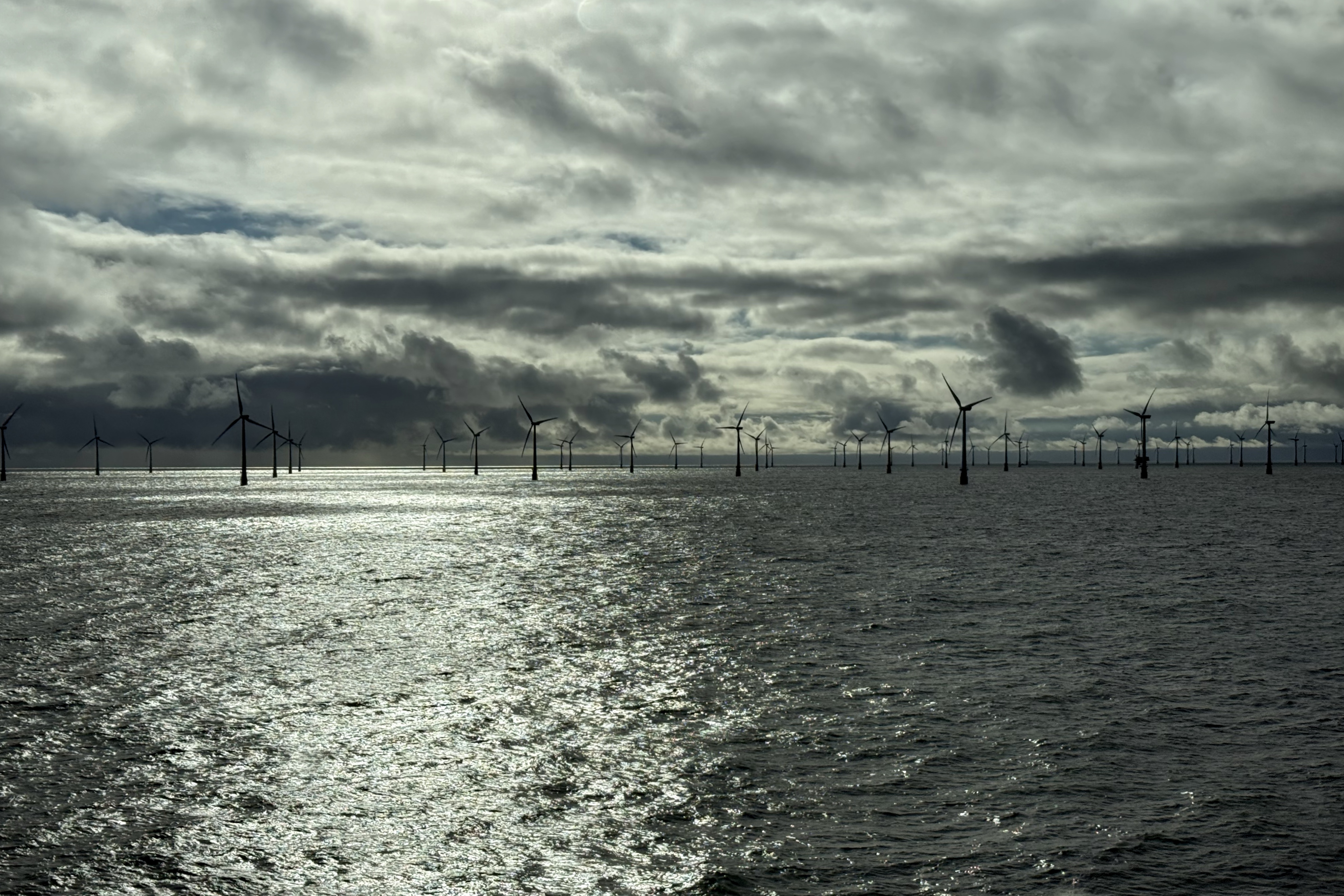 Windpark in der Themse