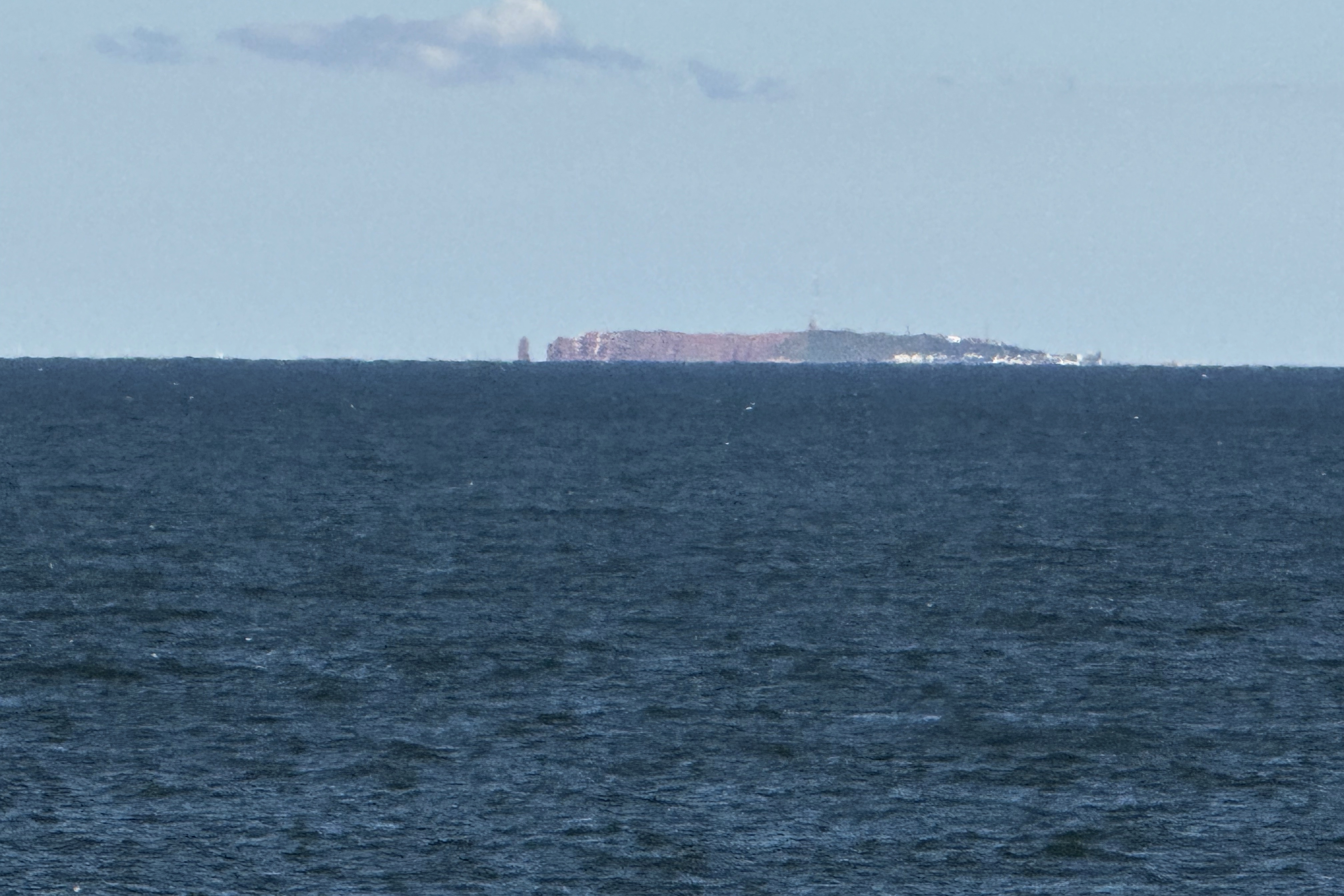 Helgoland in Sicht