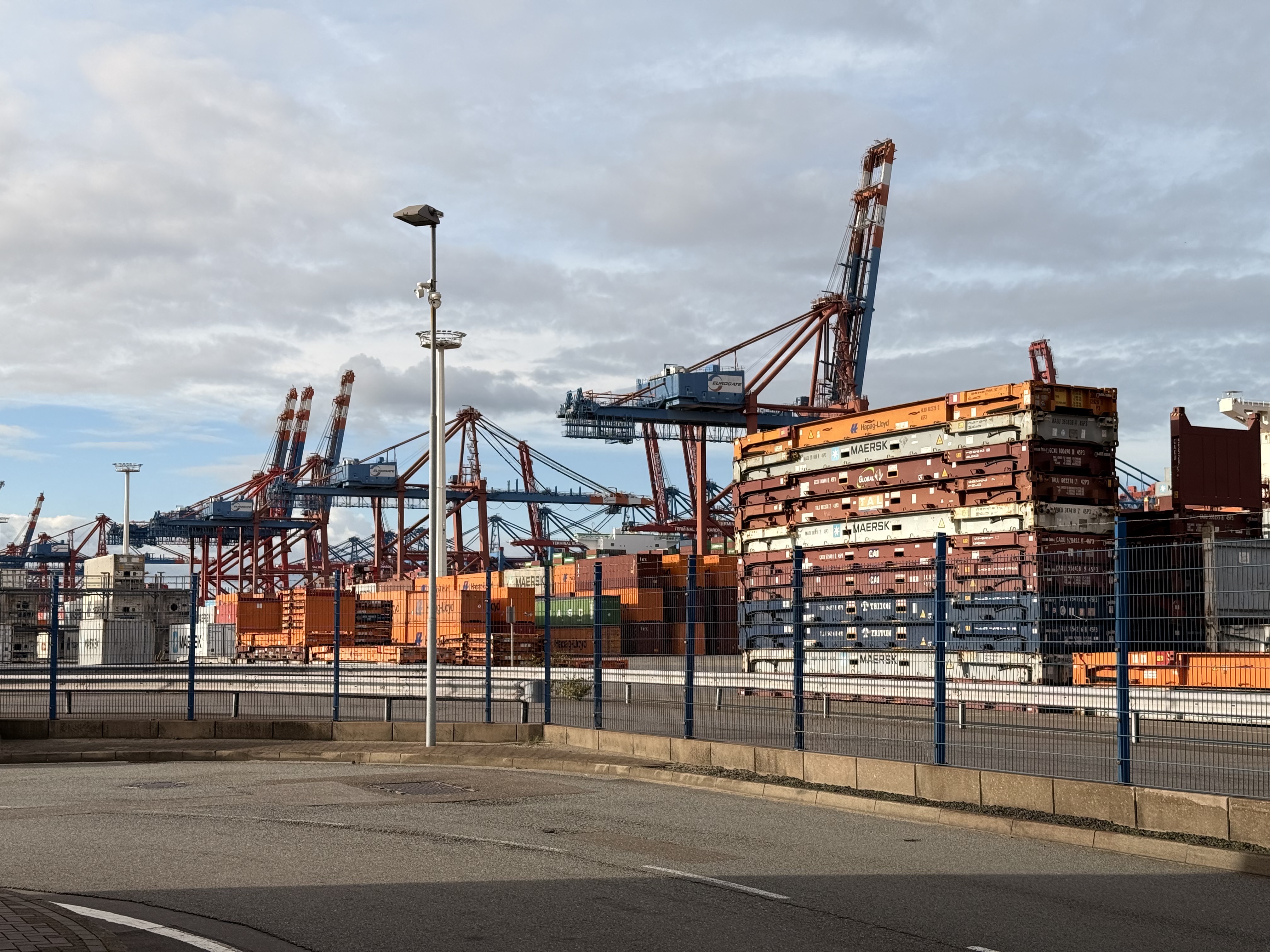 Angekommen am Eurogate