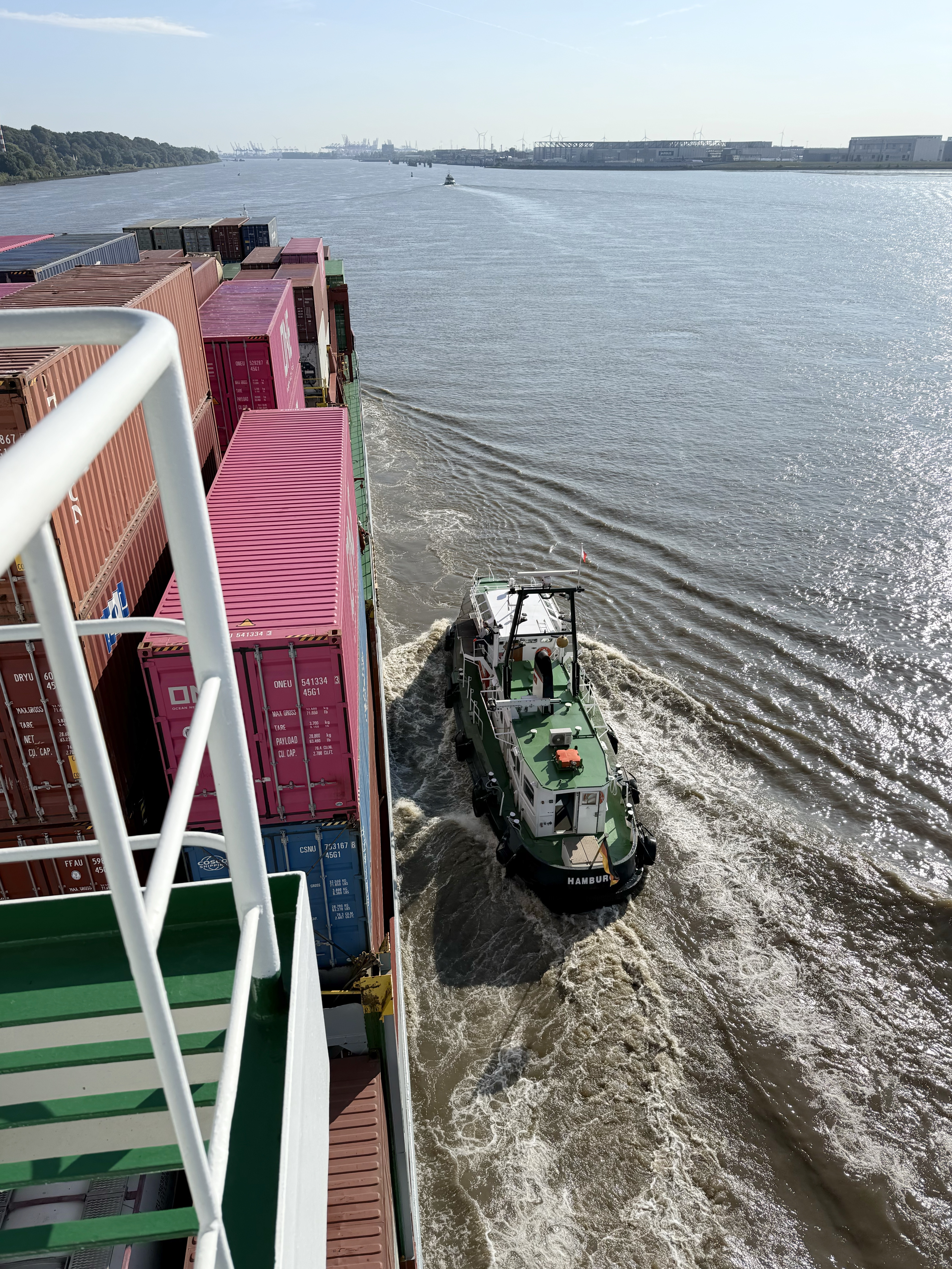 Der Hafenlotse kommt