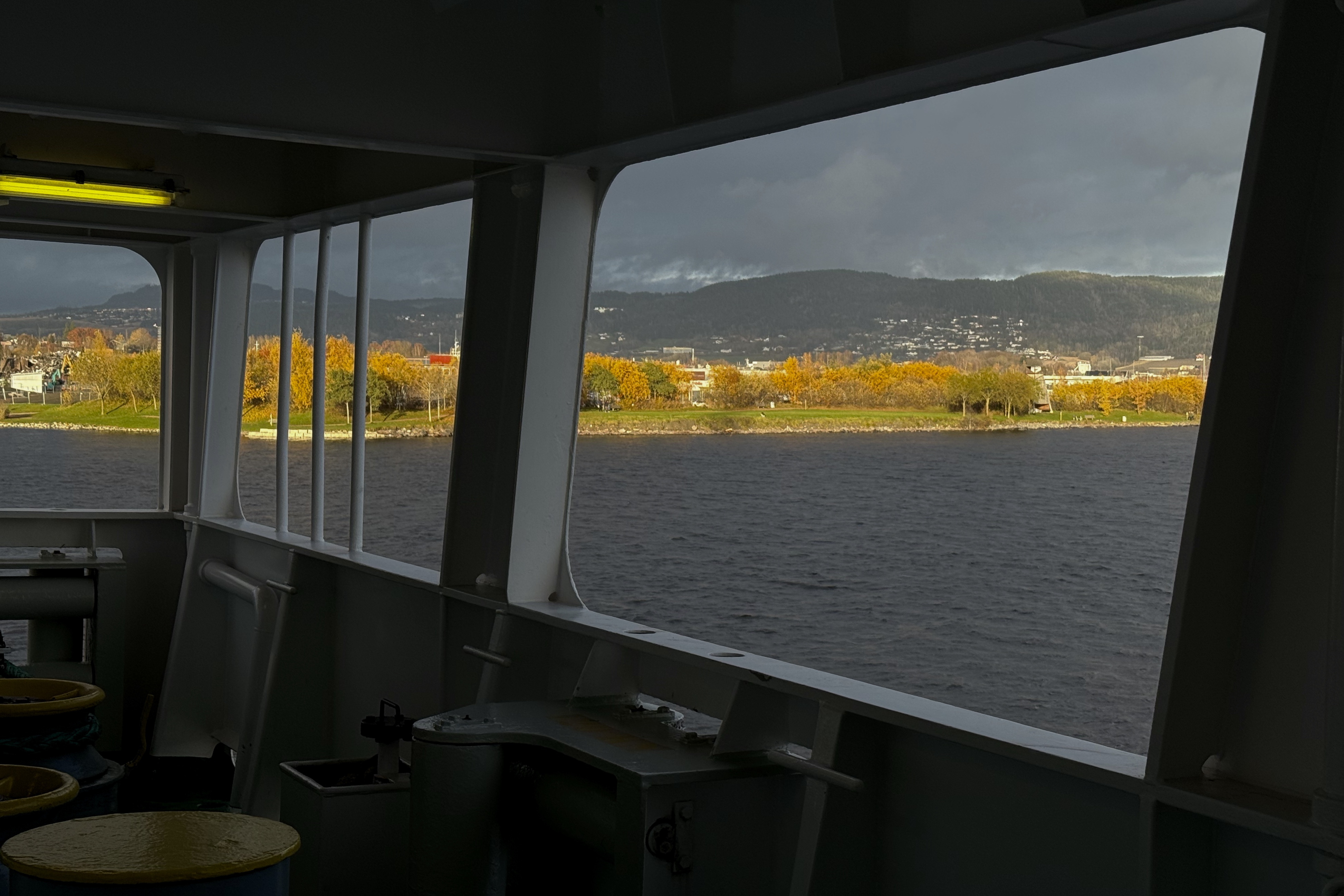 Am Terminal in Drammen