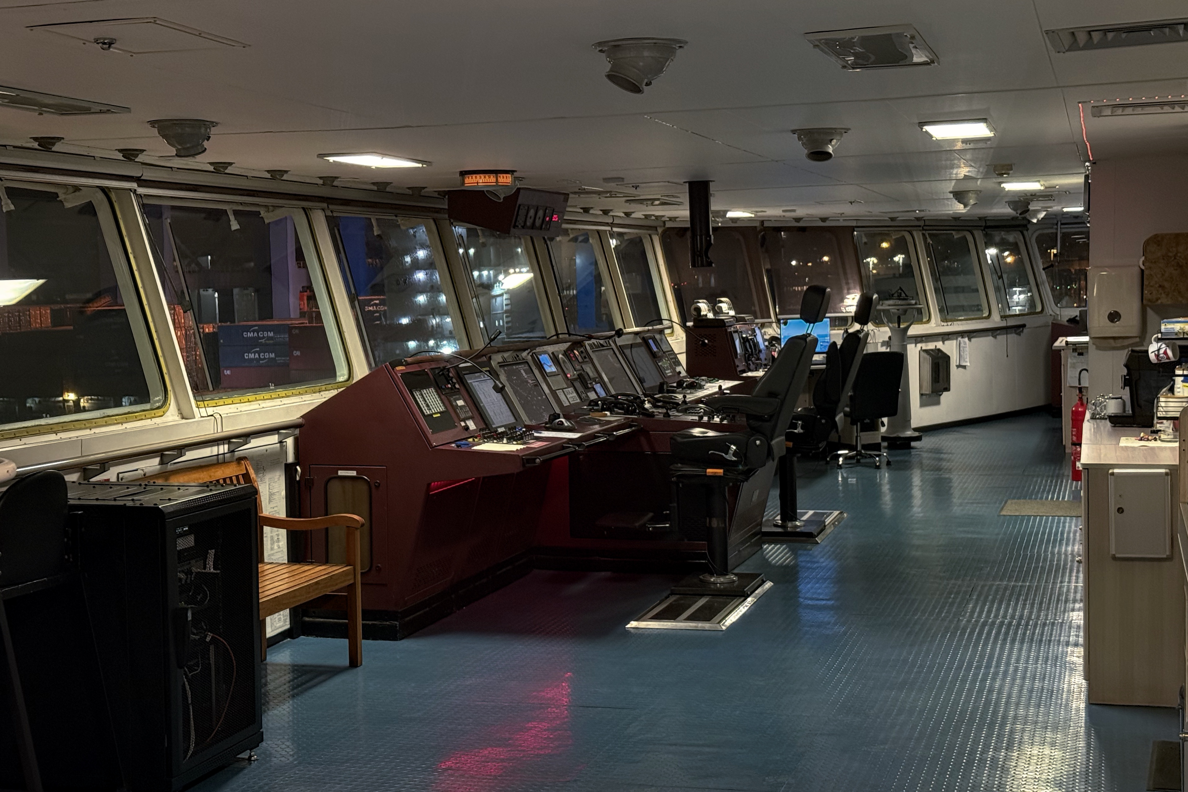 Abend auf der Brücke