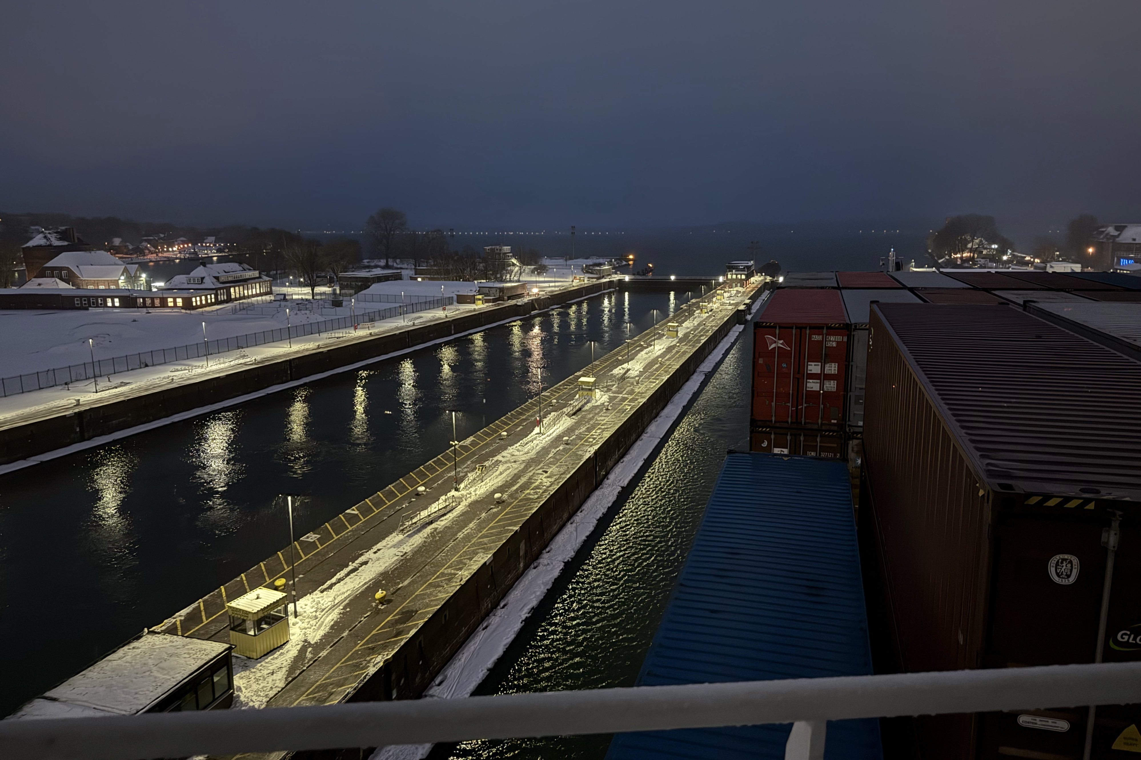 Schleuse Kiel Holtenau