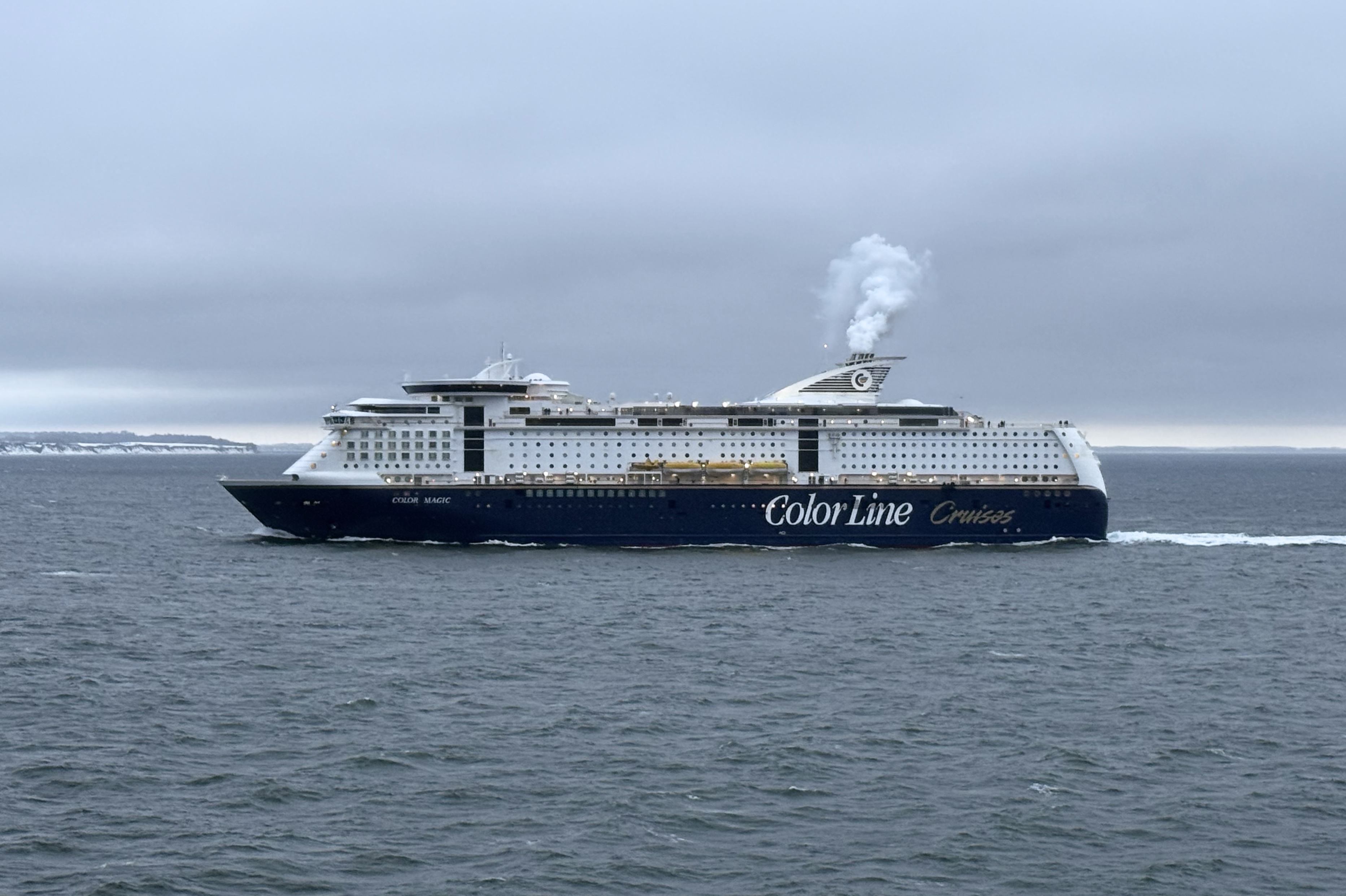 Die Color Magic auf dem Weg nach Oslo