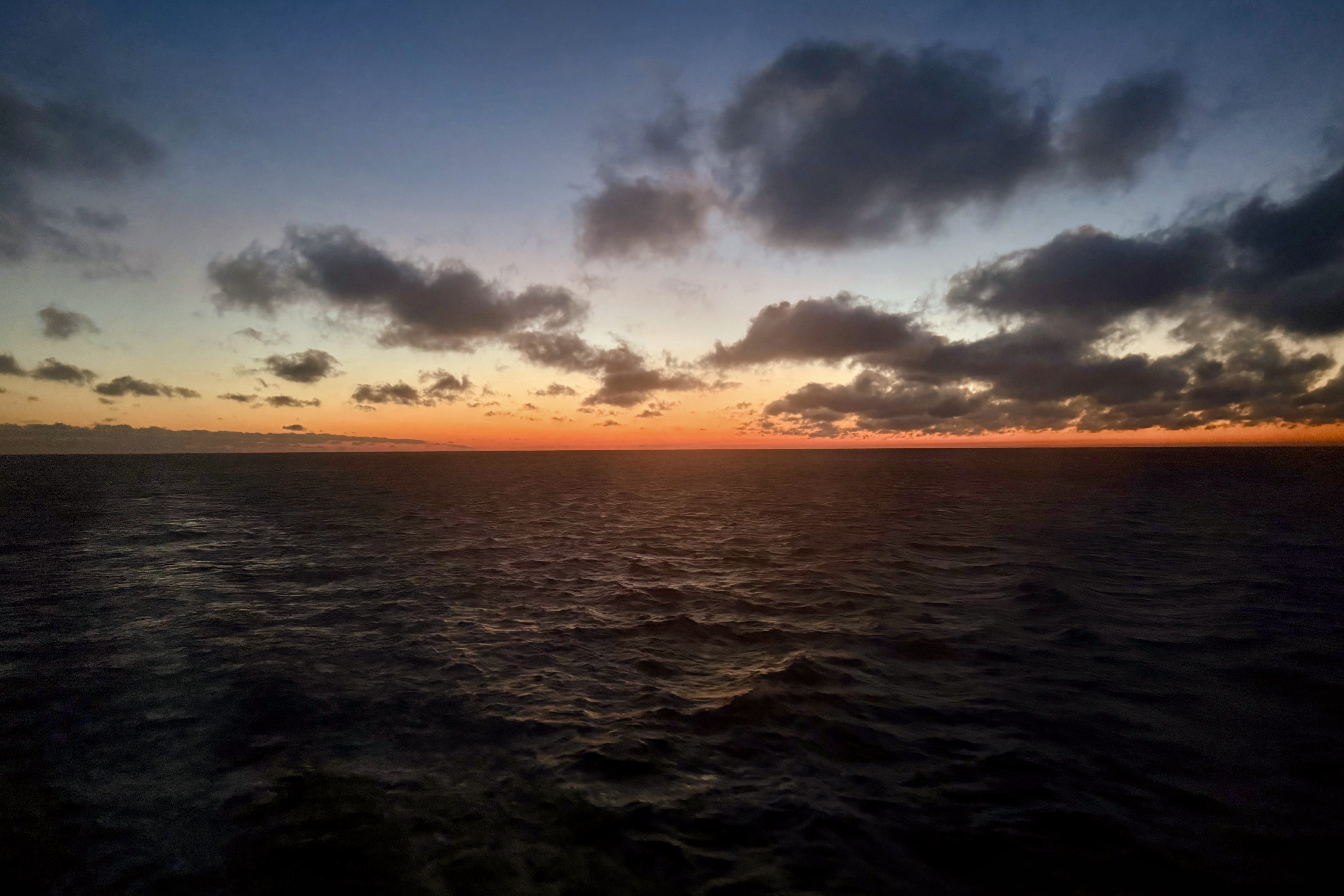 Morgens auf der Ostsee