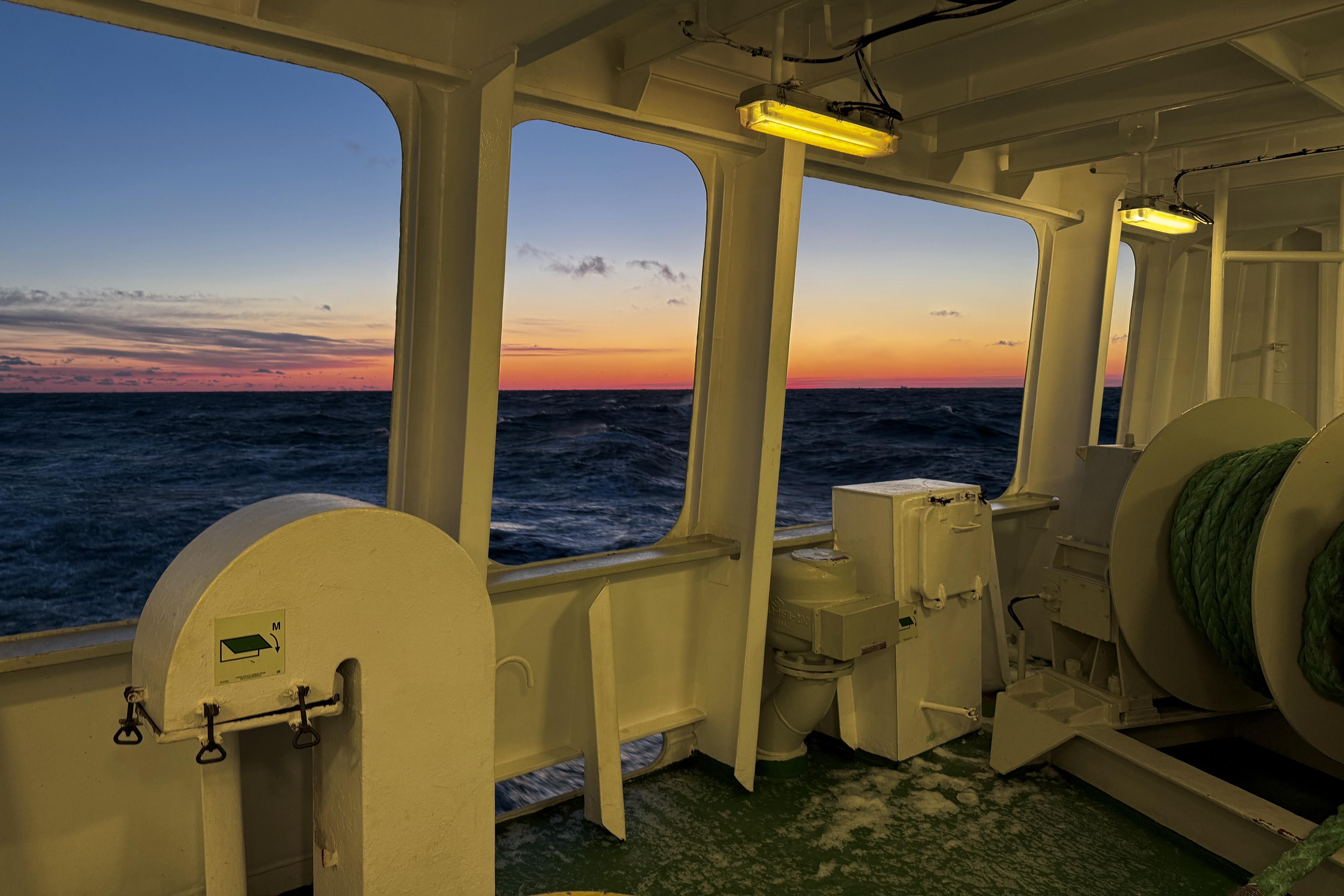 Morgens auf der Ostsee