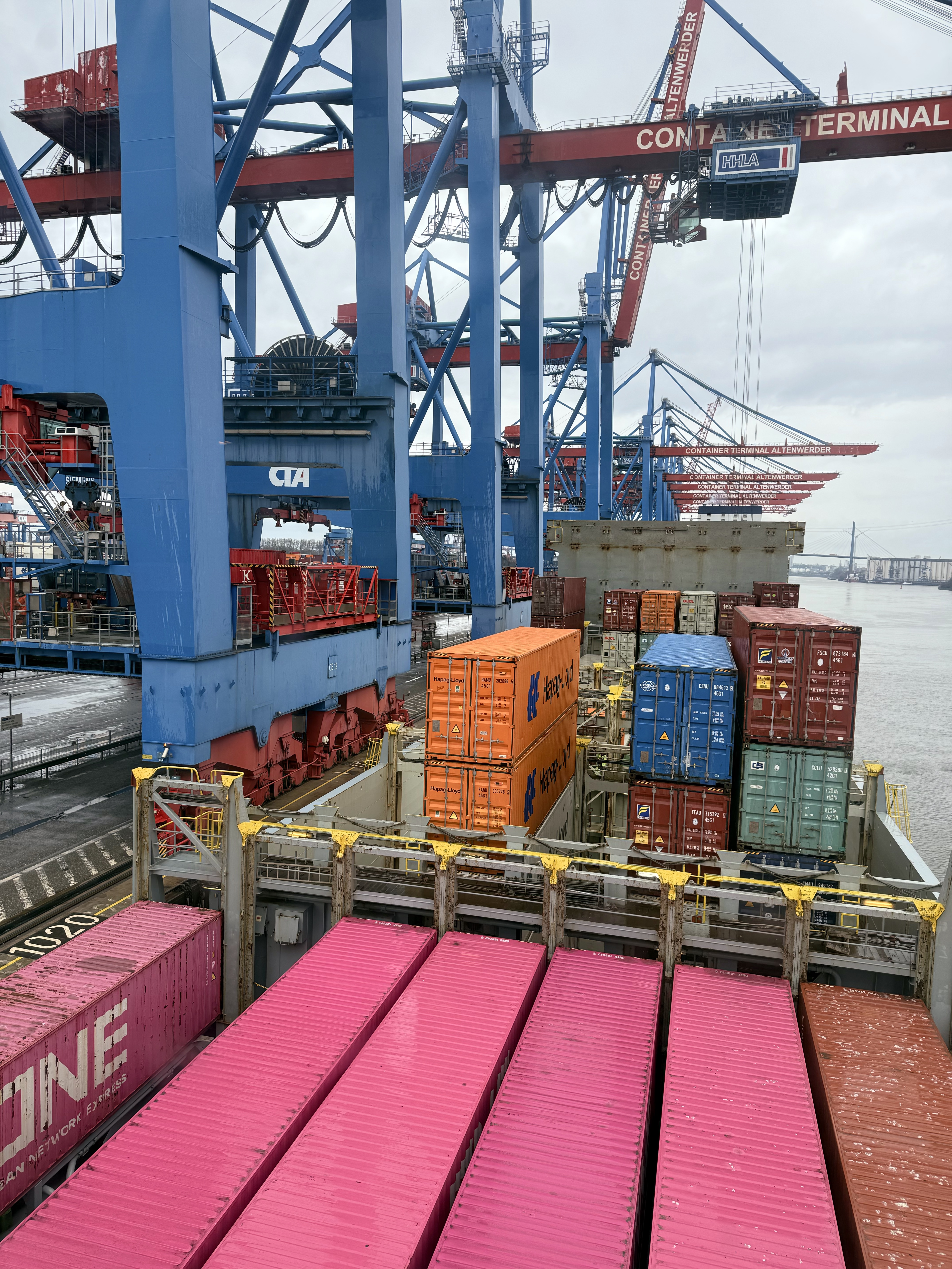 Beladung ist im Gange