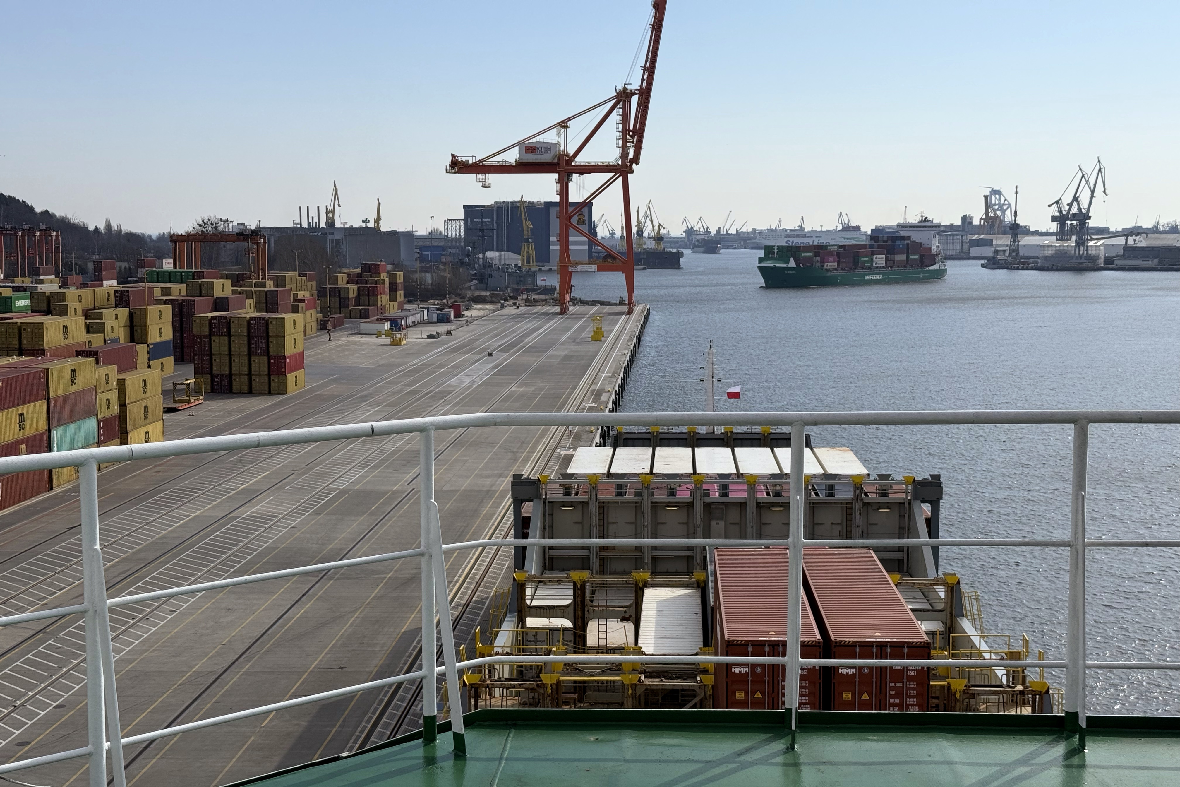 fest am Baltic Container Terminal BCT Gdynia