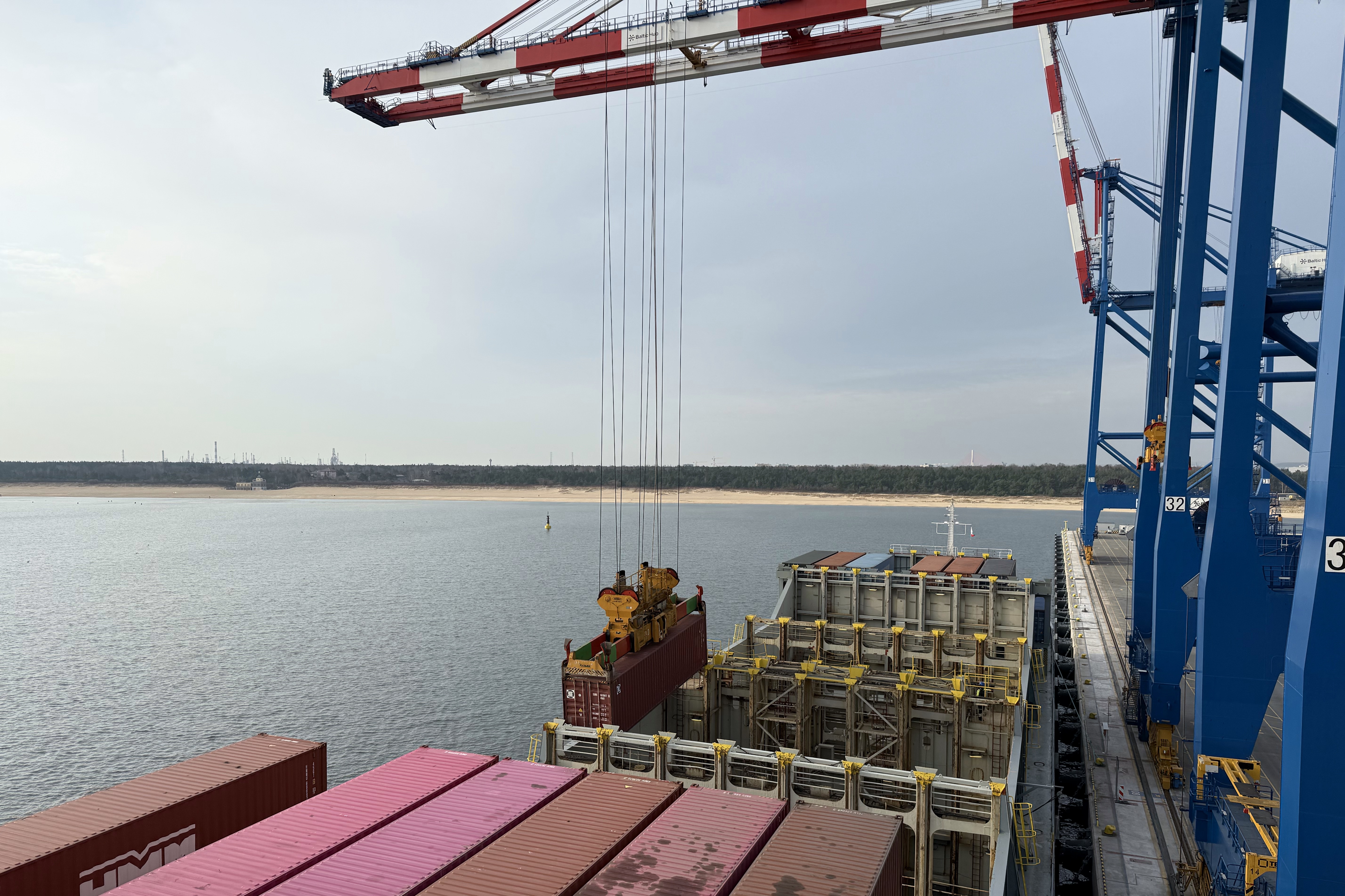 Terminal in Strandnähe