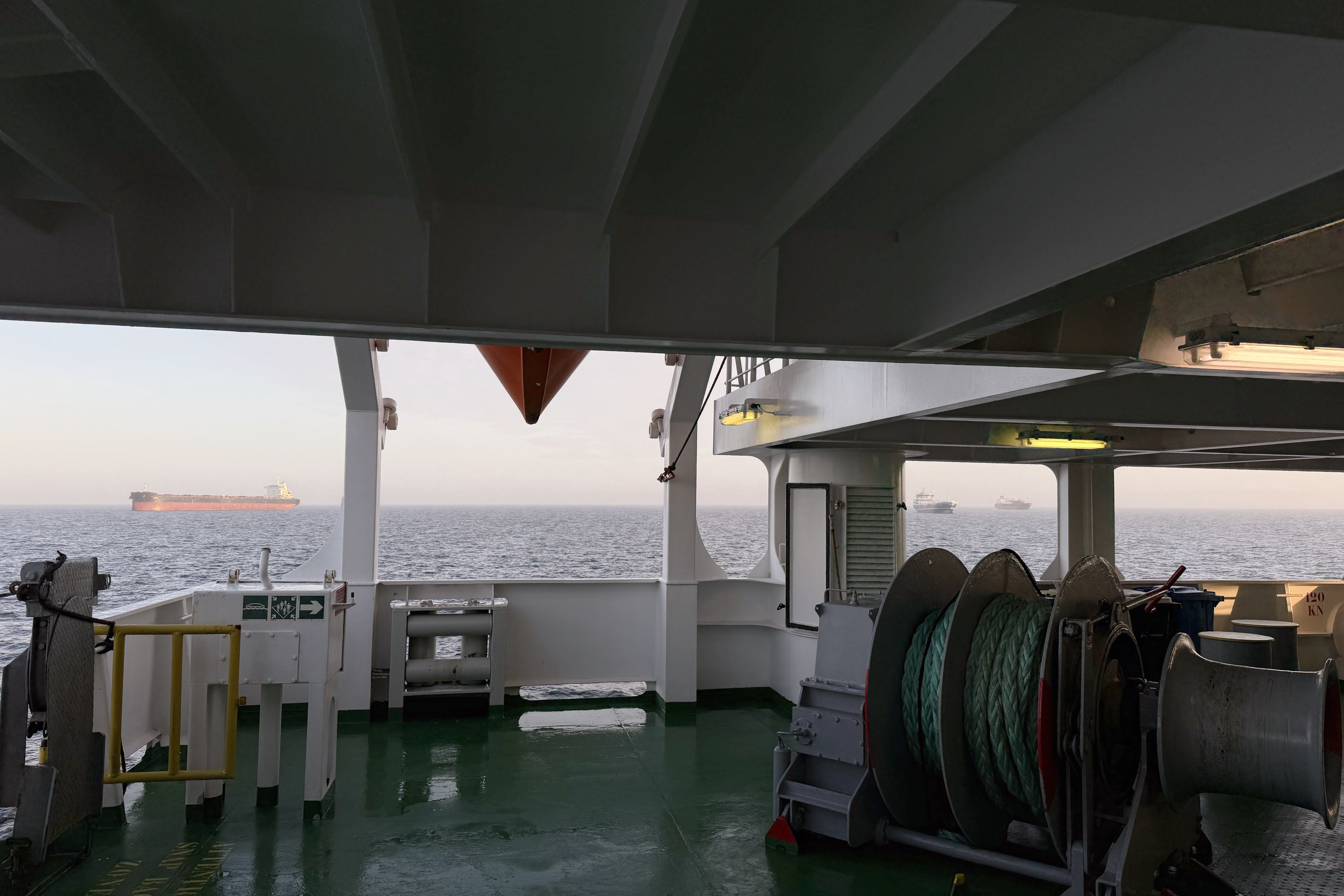 Auf Reede vor Göteborg