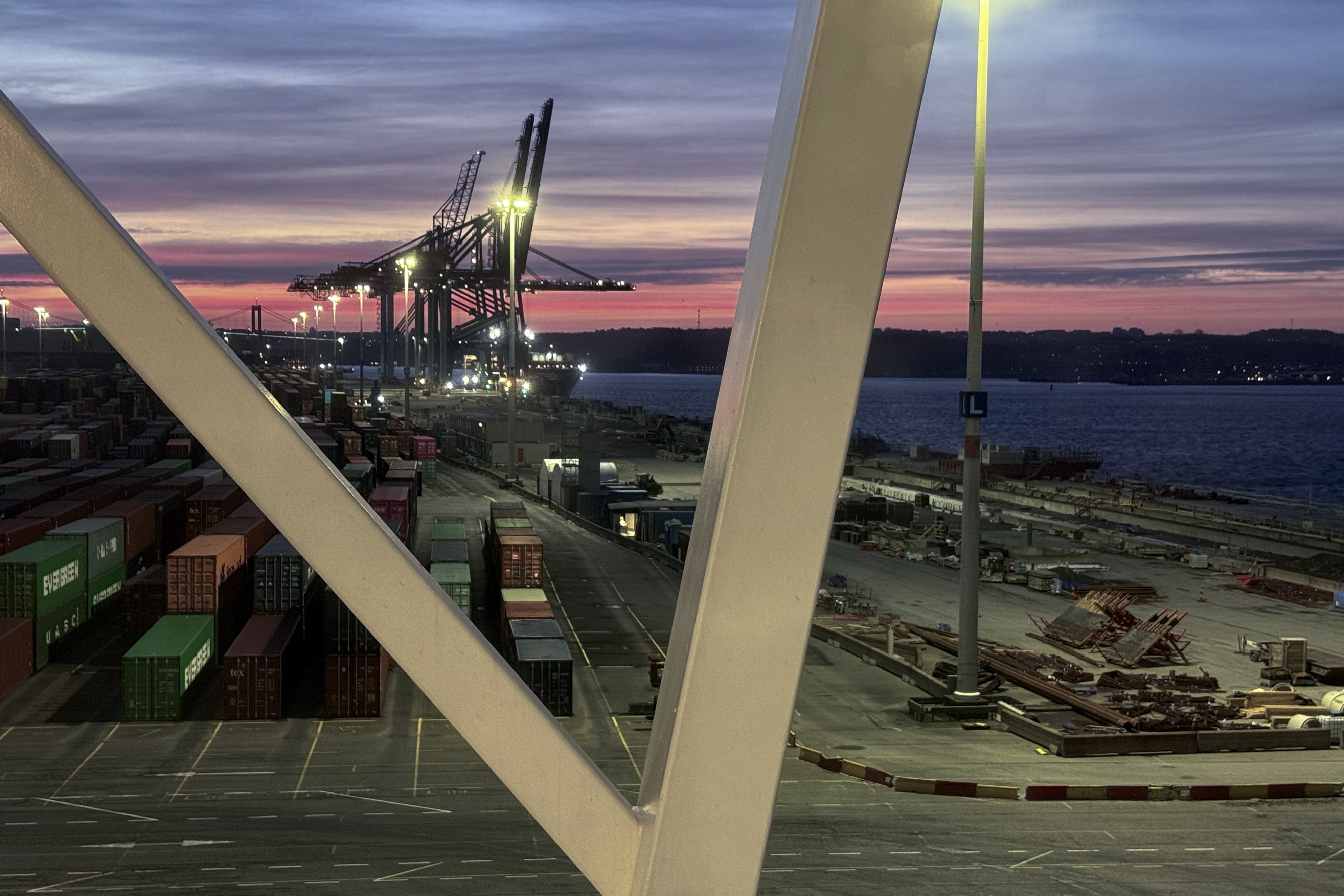Blick aus meinem Fenster beim Aufwachen
