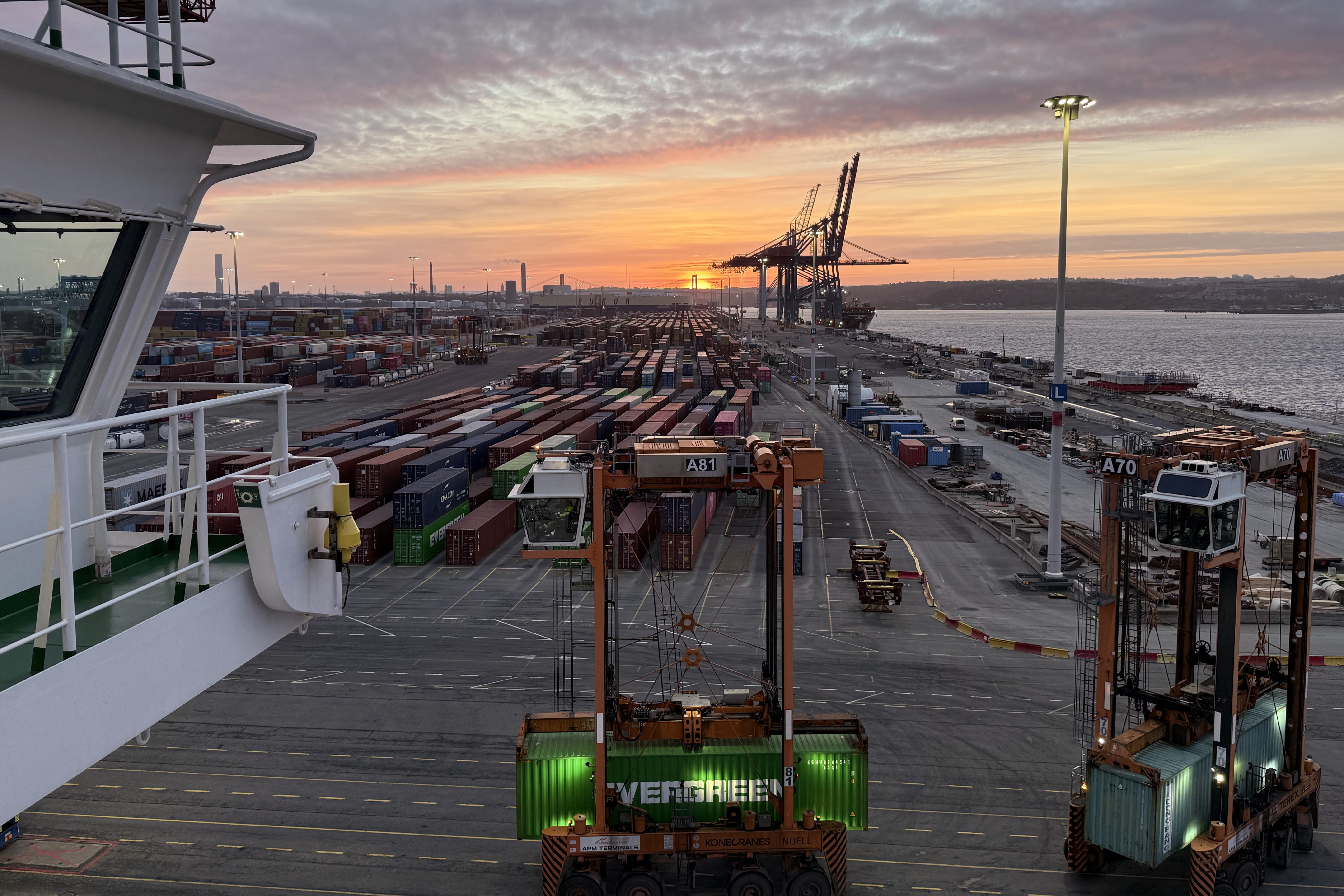 Morgenstimmung in Göteborg