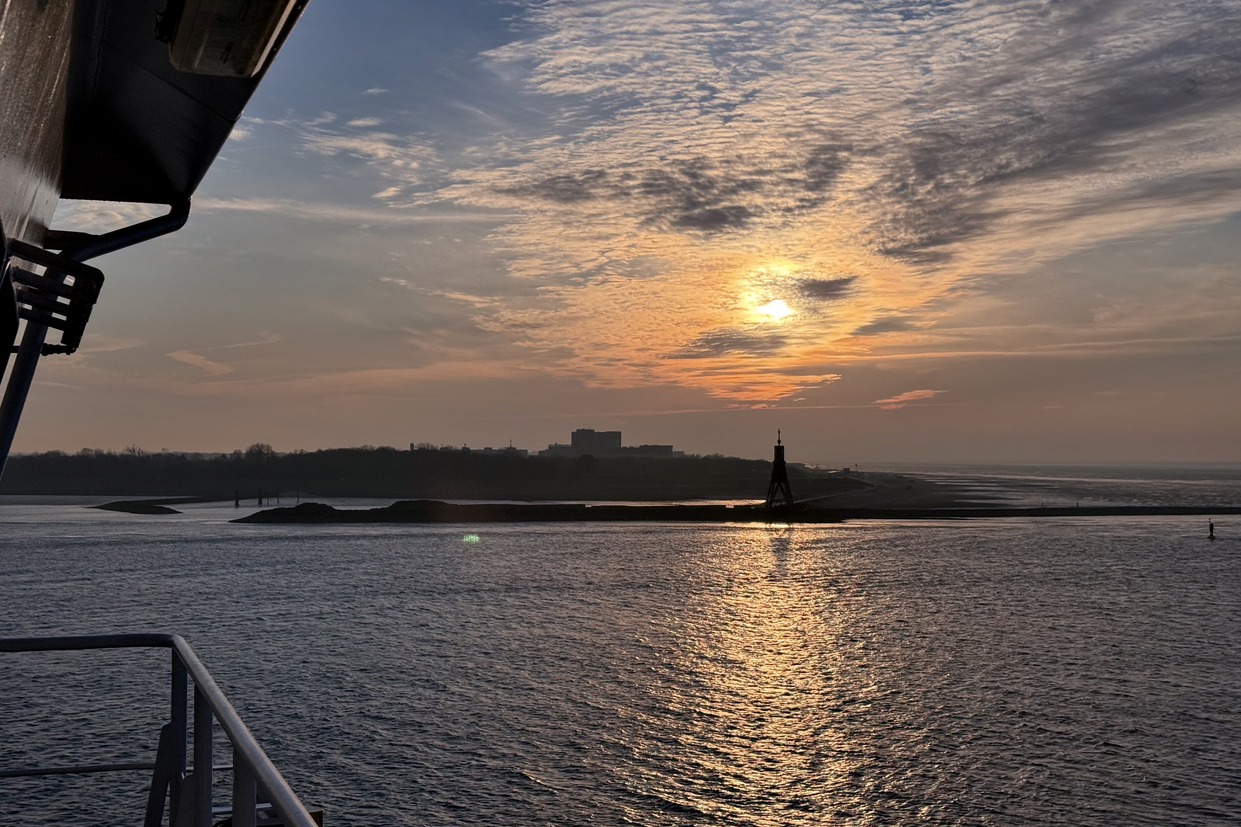 Die Kugelbake von Cuxhafen