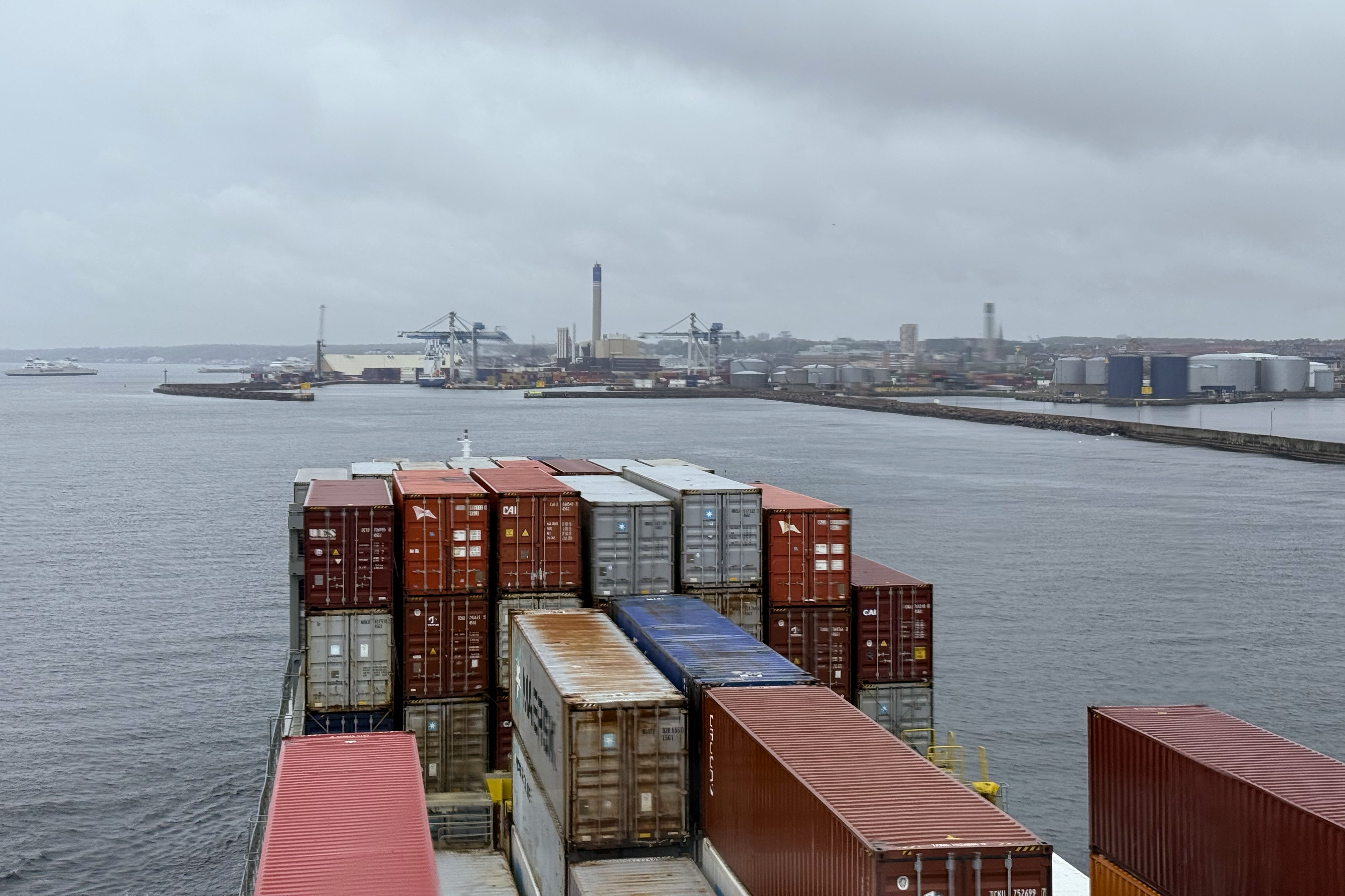Helsingborg in Sicht
