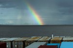 Farbenspektakel über Bremerhaven