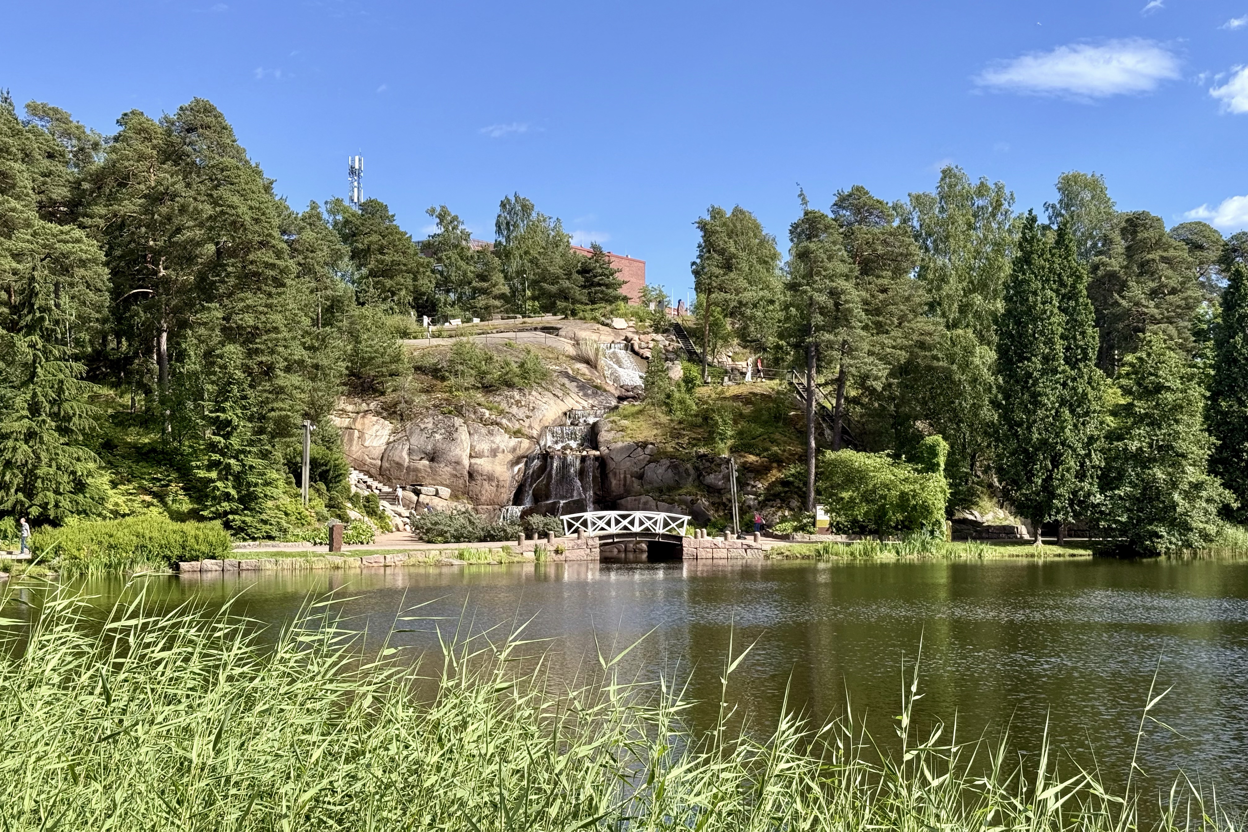 Wasserfall in der Stadt