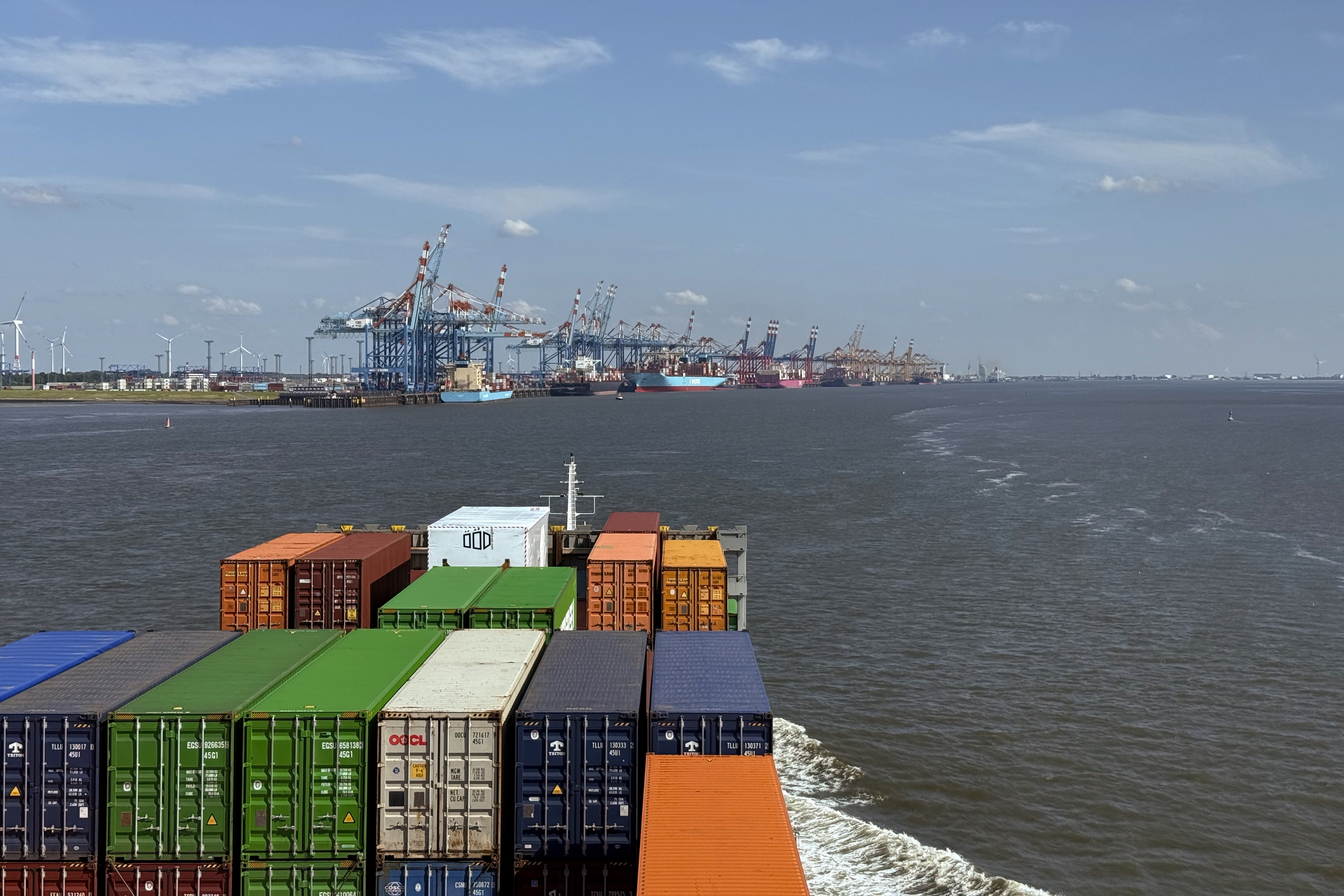 Bremerhaven in Sicht