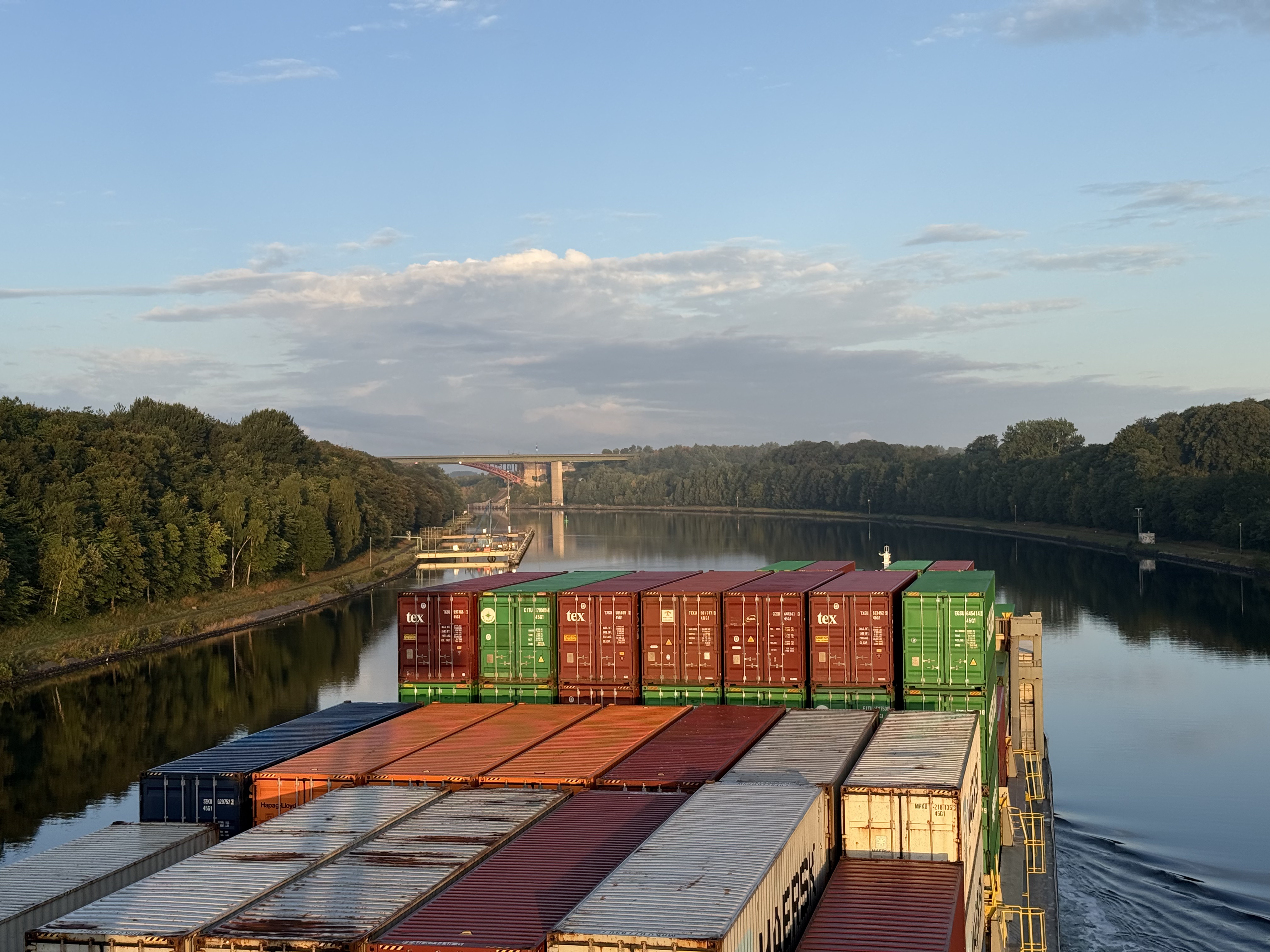 Levensau im Morgenlicht