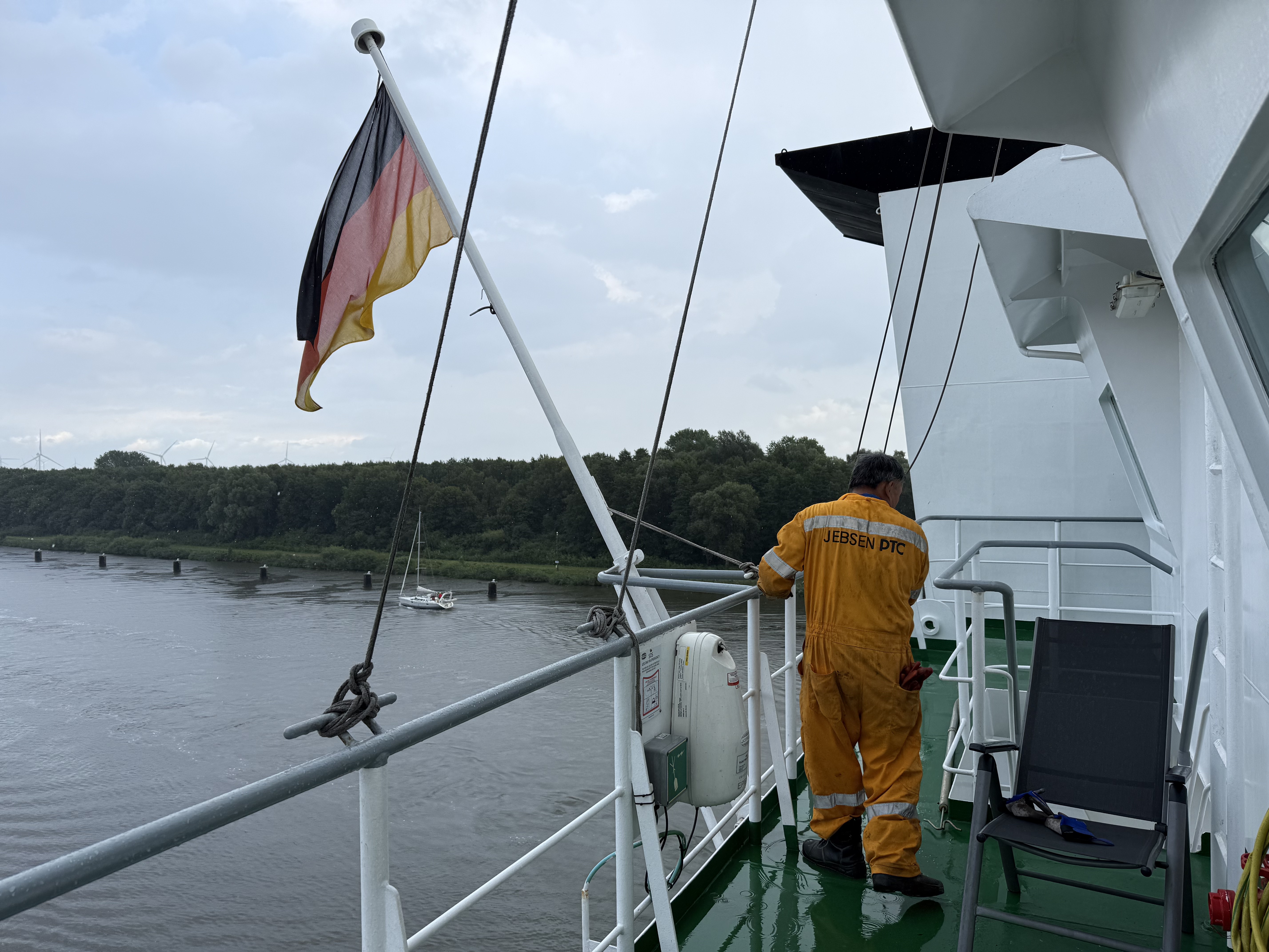 Flaggenreparatur